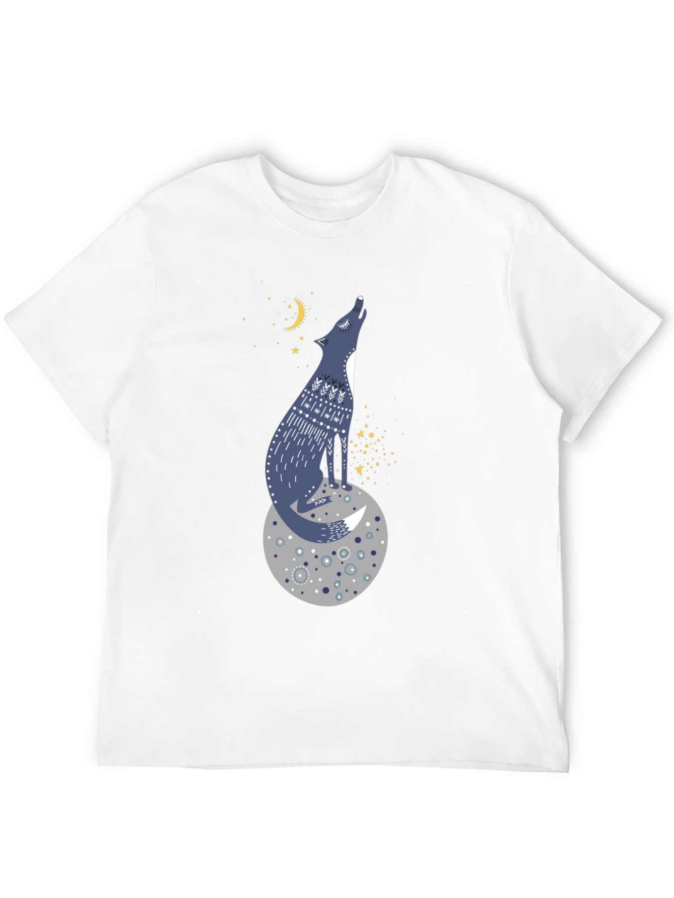 Wolf Moon T-Shirt - Whimsical Graphic Tee