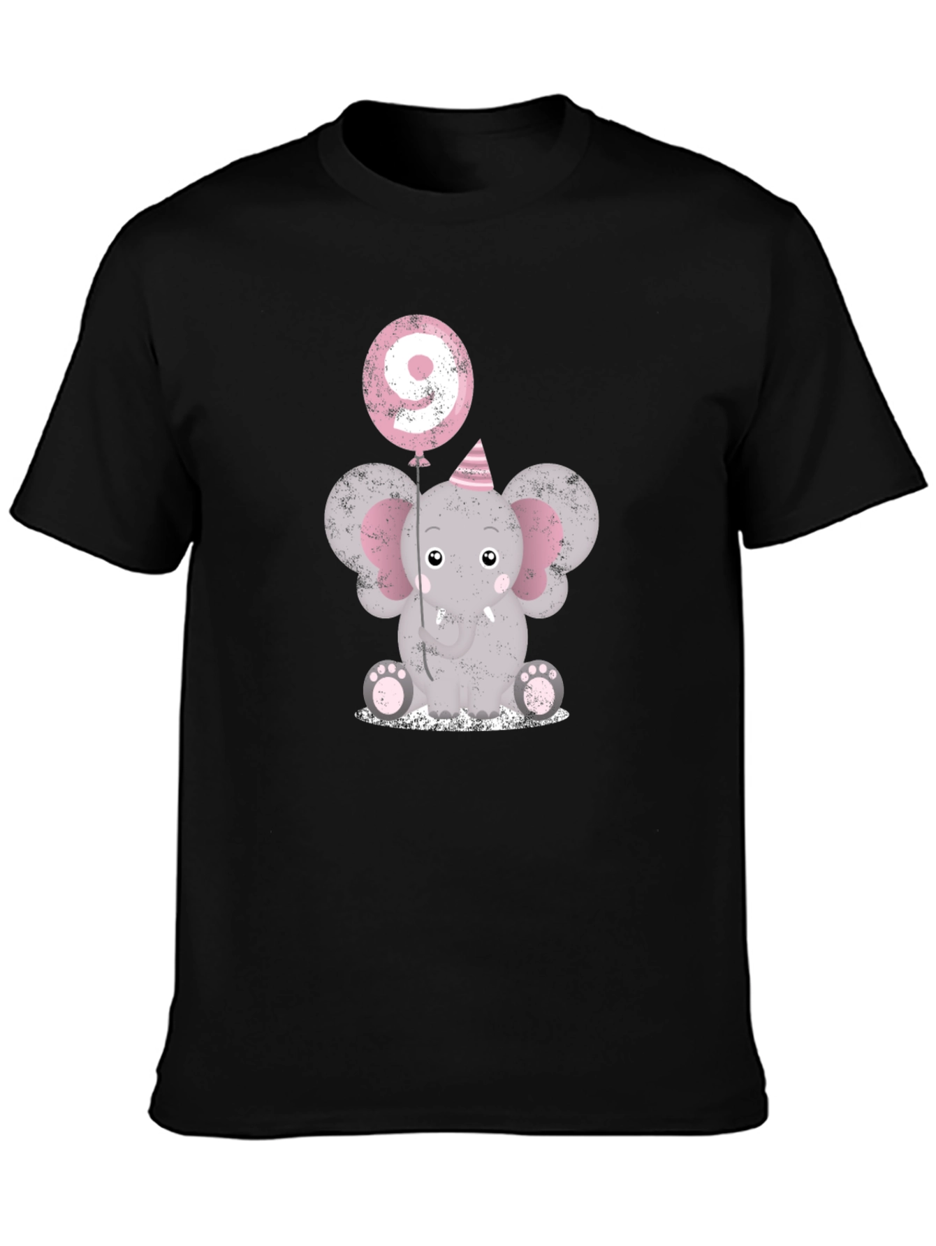 Cute 9th Birthday Elephant T-Shirt