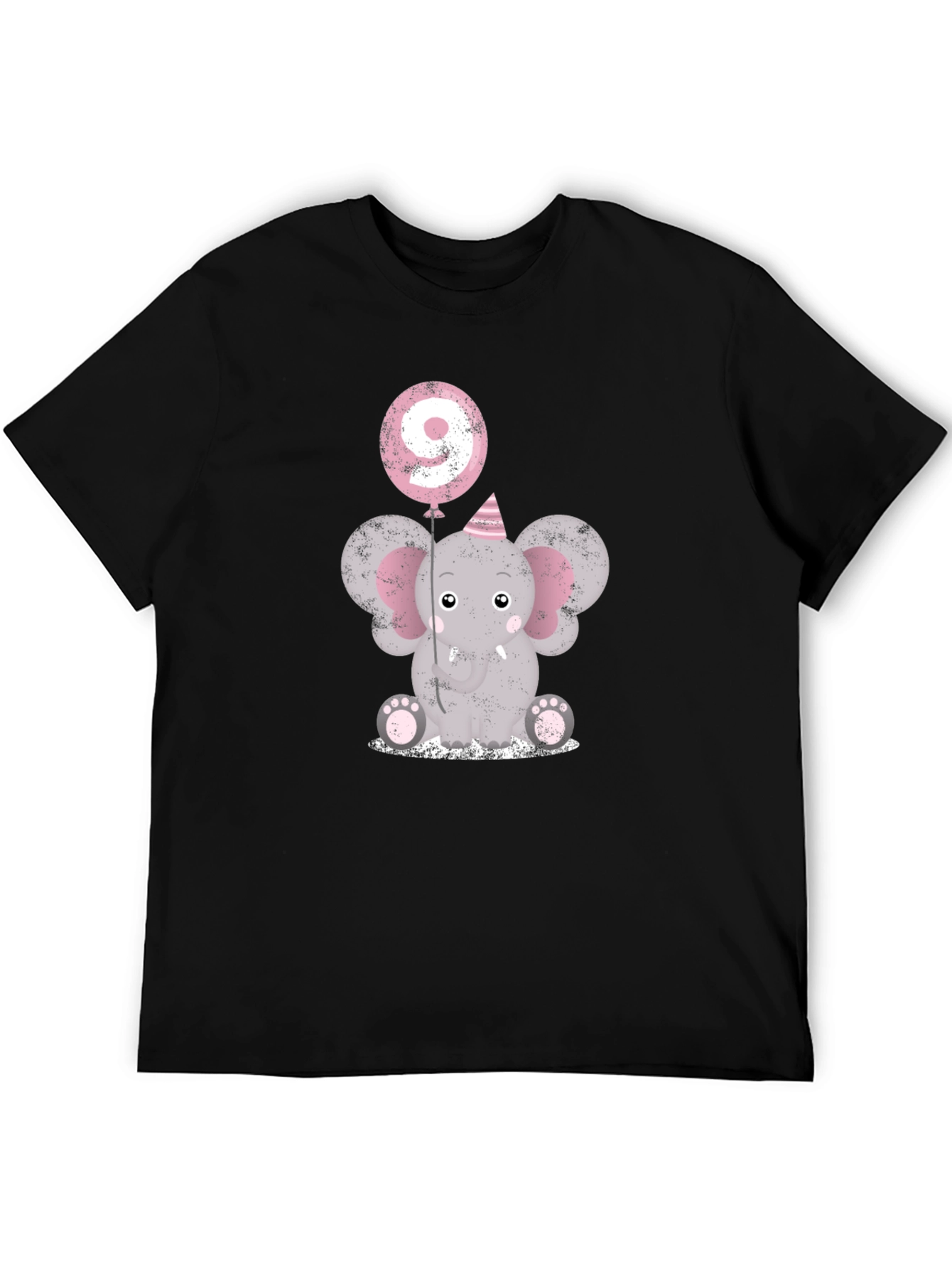 Cute 9th Birthday Elephant T-Shirt