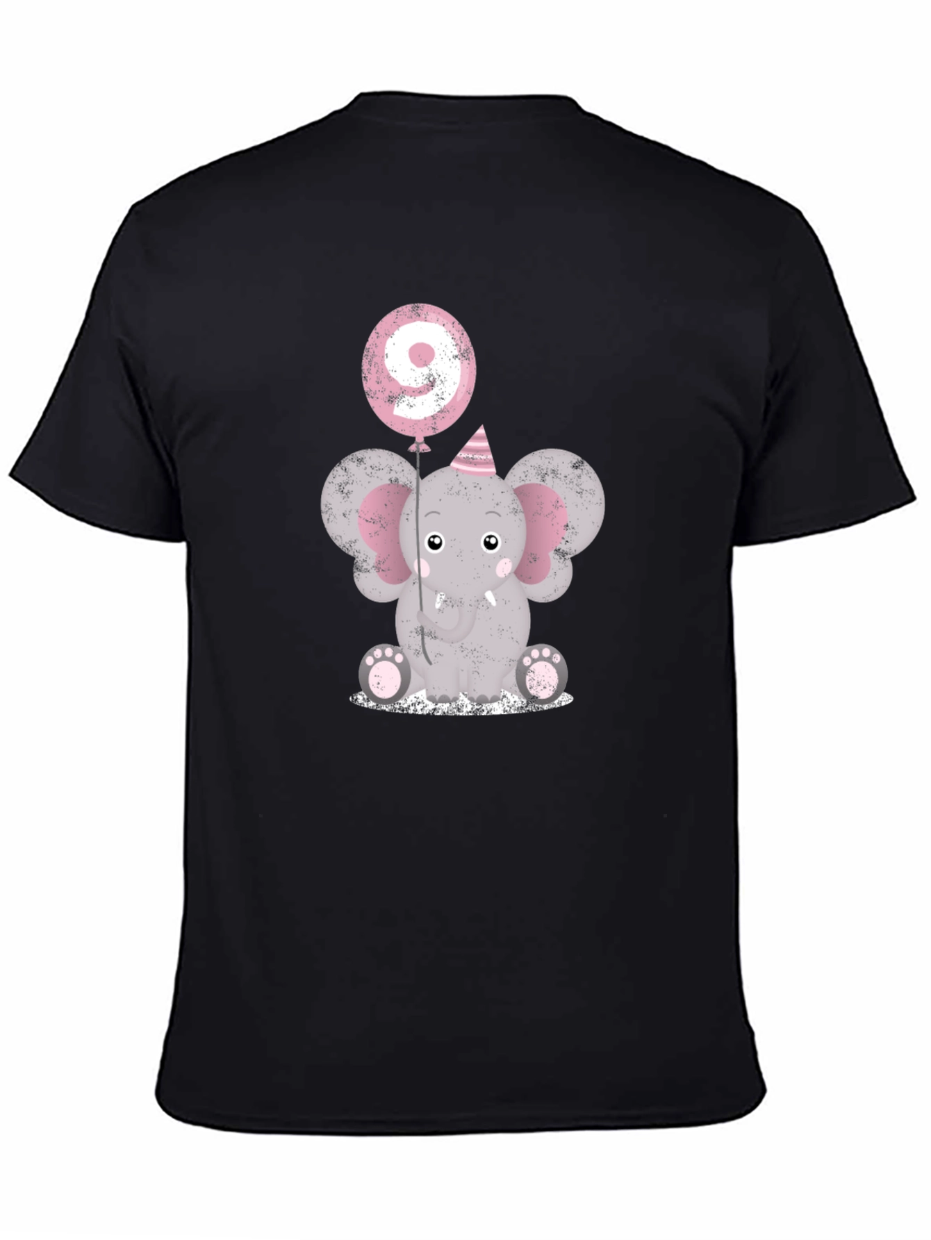 Cute 9th Birthday Elephant T-Shirt