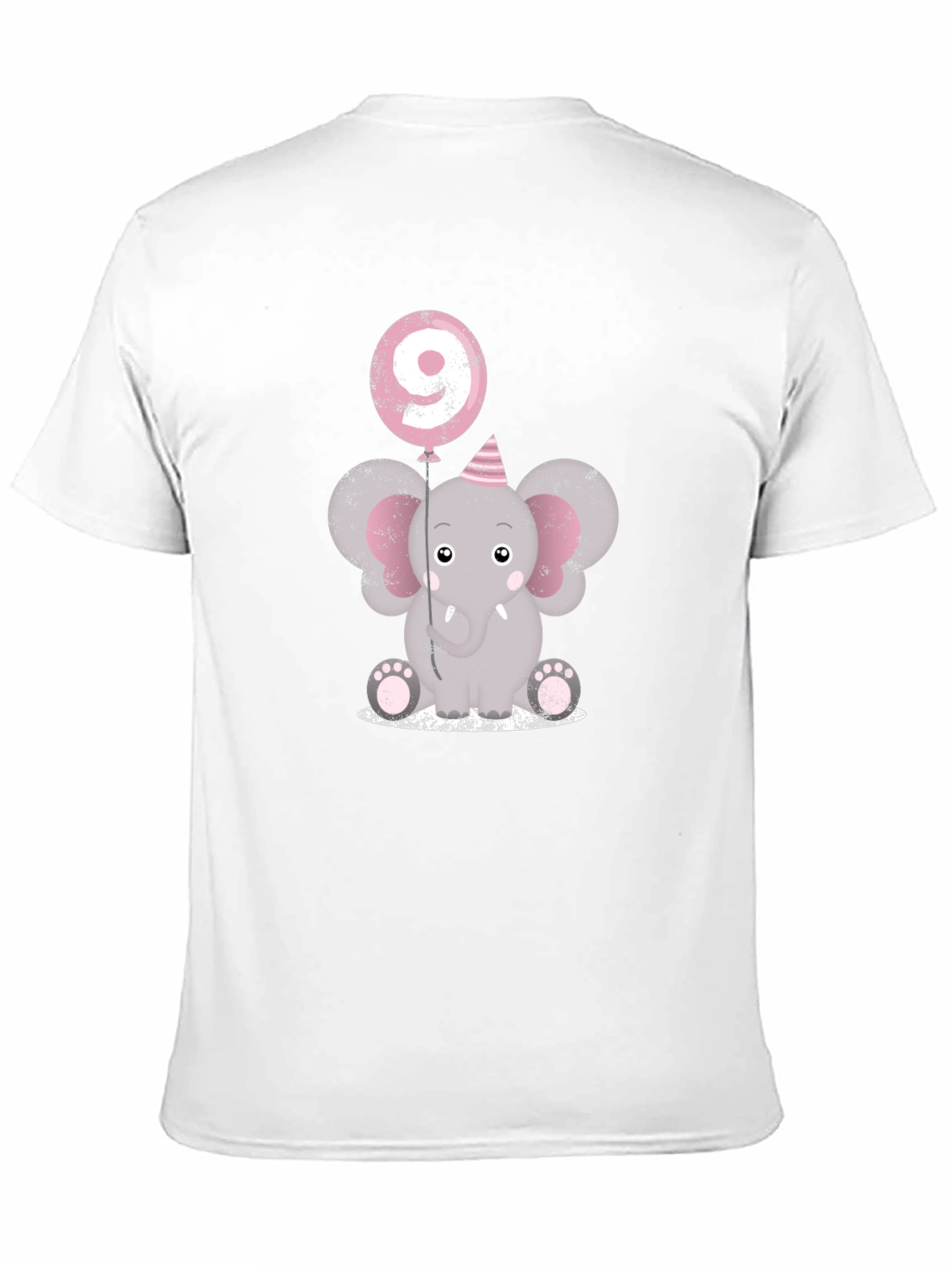Cute 9th Birthday Elephant T-Shirt
