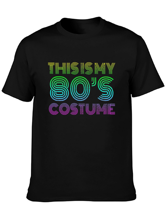 This is My 80s Costume T-Shirt - Retro Party Tee