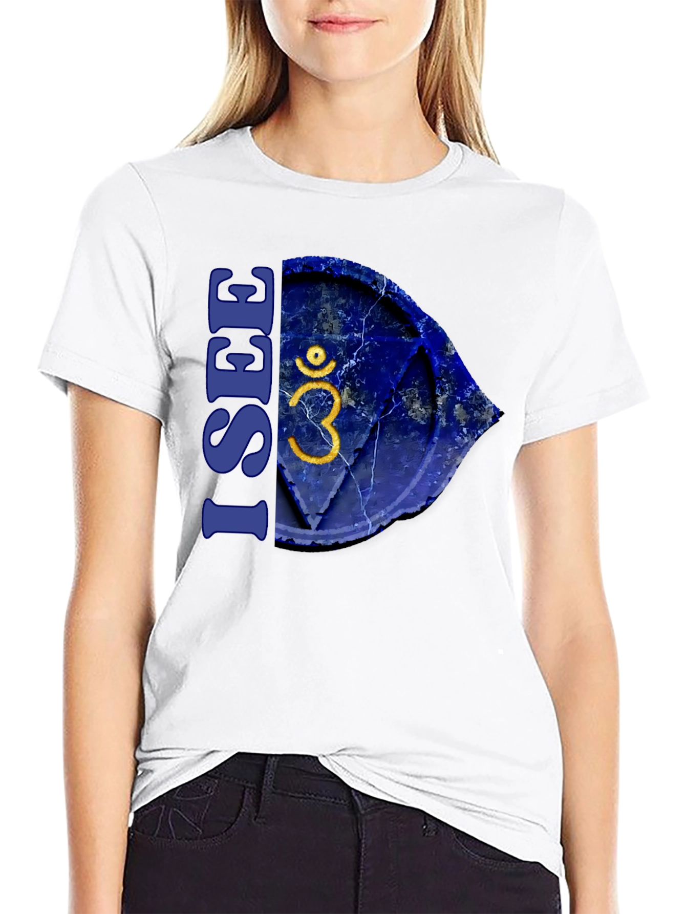 I SEE Third Eye Chakra Black T-Shirt