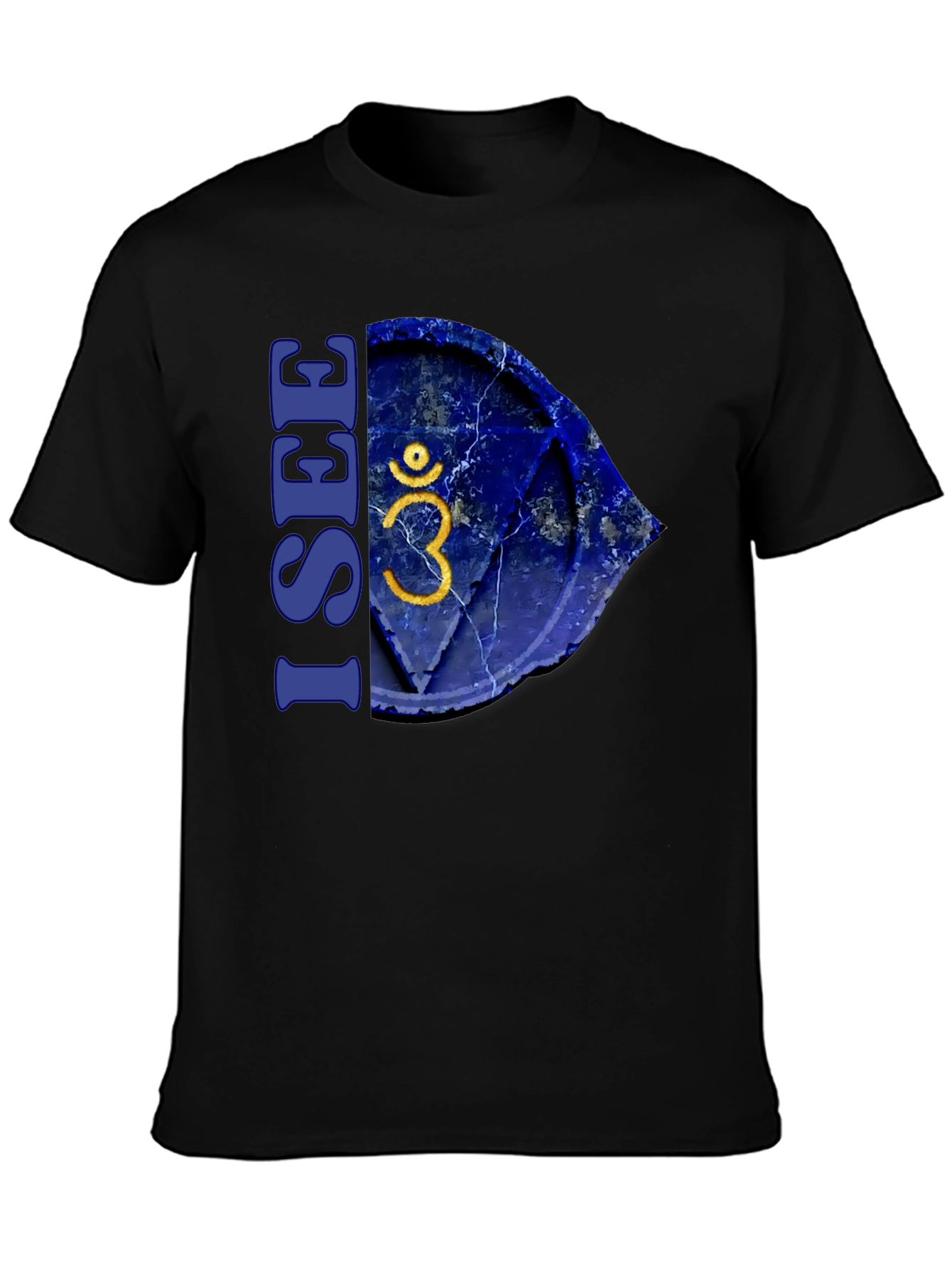 I SEE Third Eye Chakra Black T-Shirt
