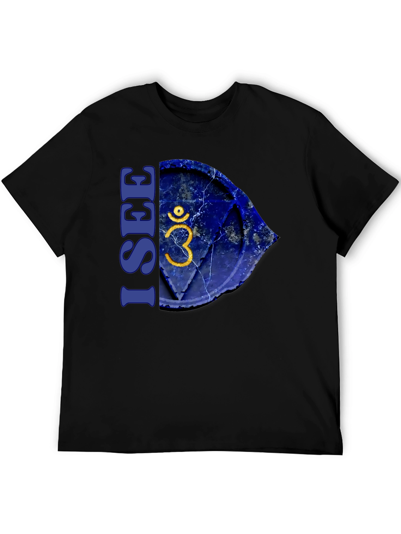 I SEE Third Eye Chakra Black T-Shirt