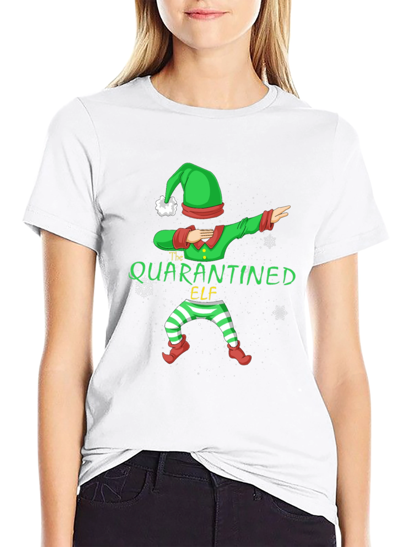 Quarantined Elf Graphic Tee