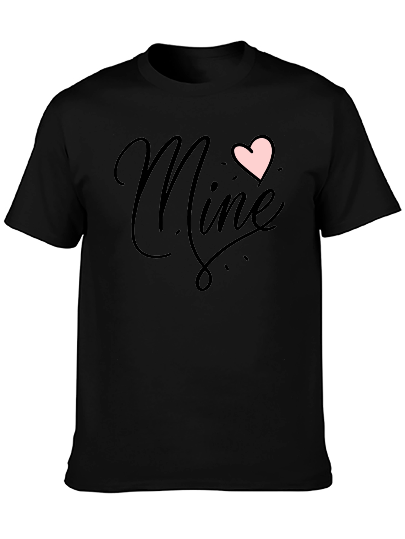 Mine Heart Valentines Day Tee