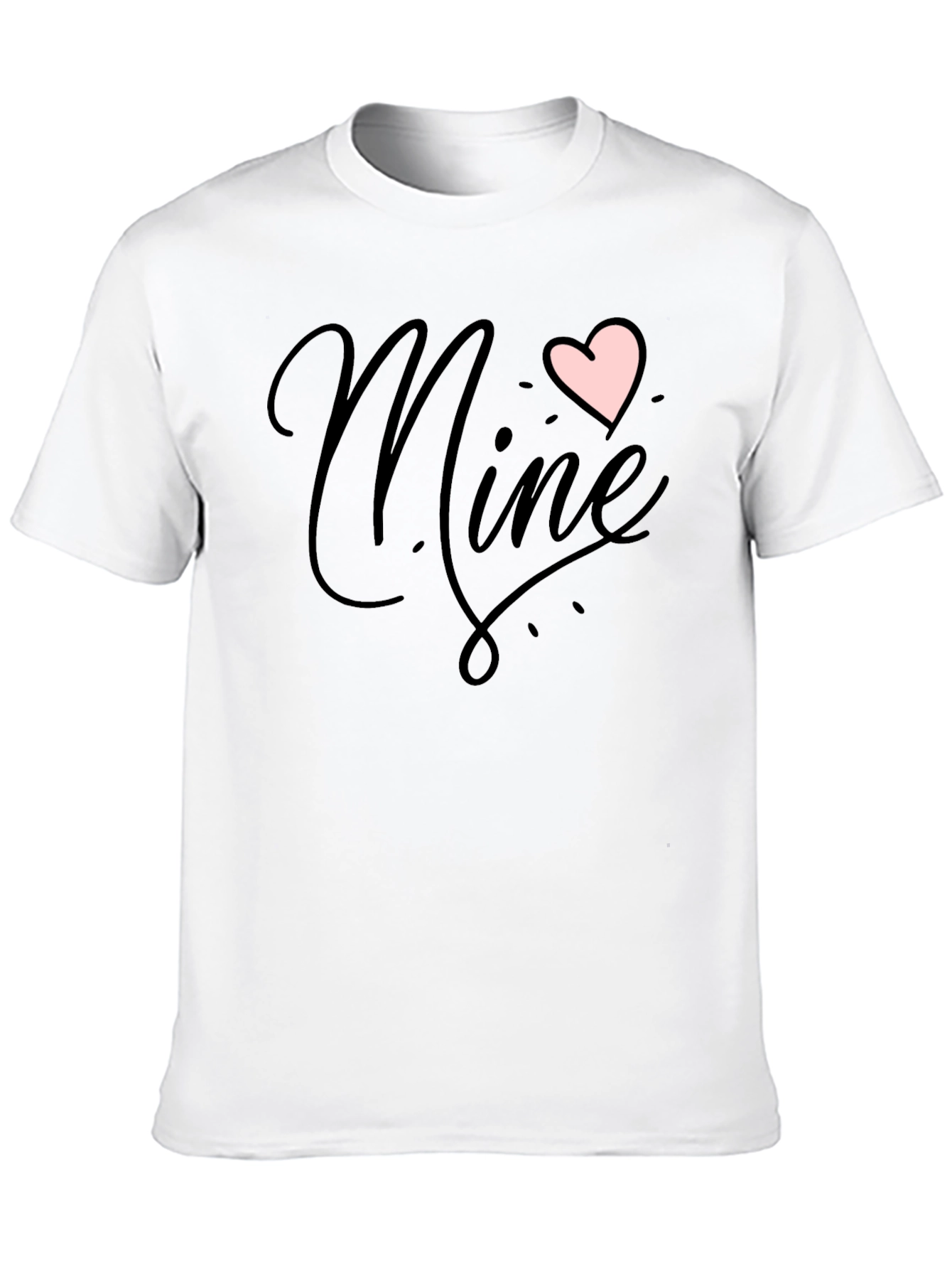Mine Heart Valentines Day Tee