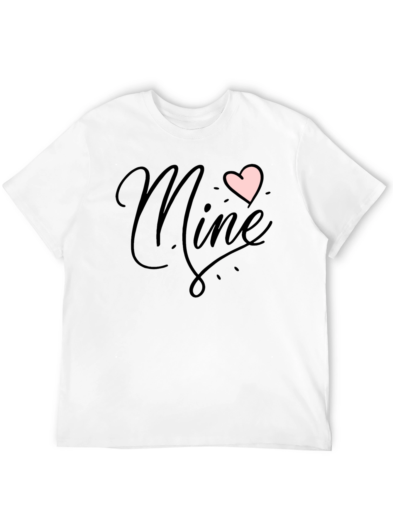 Mine Heart Valentines Day Tee