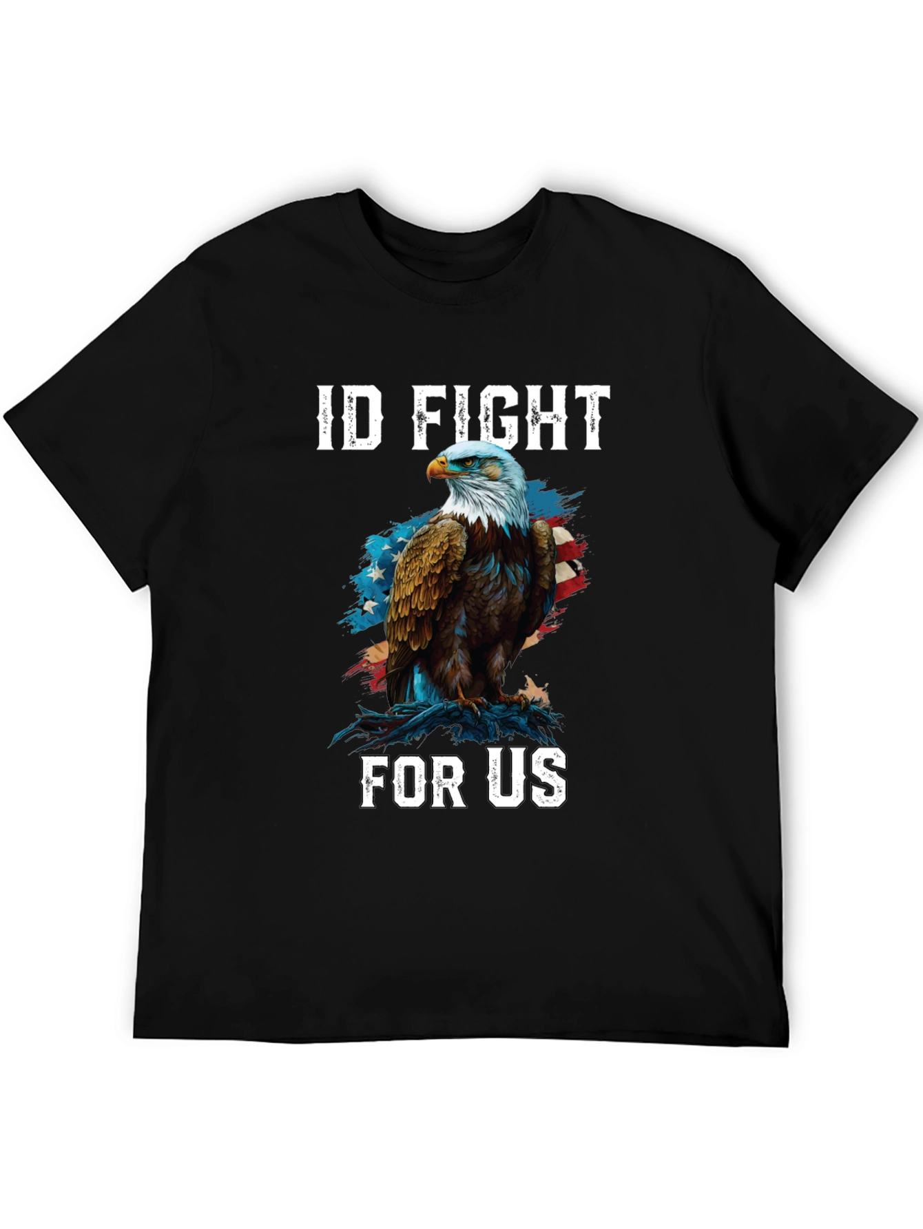 ID Fight For Us Patriotic Eagle T-Shirt