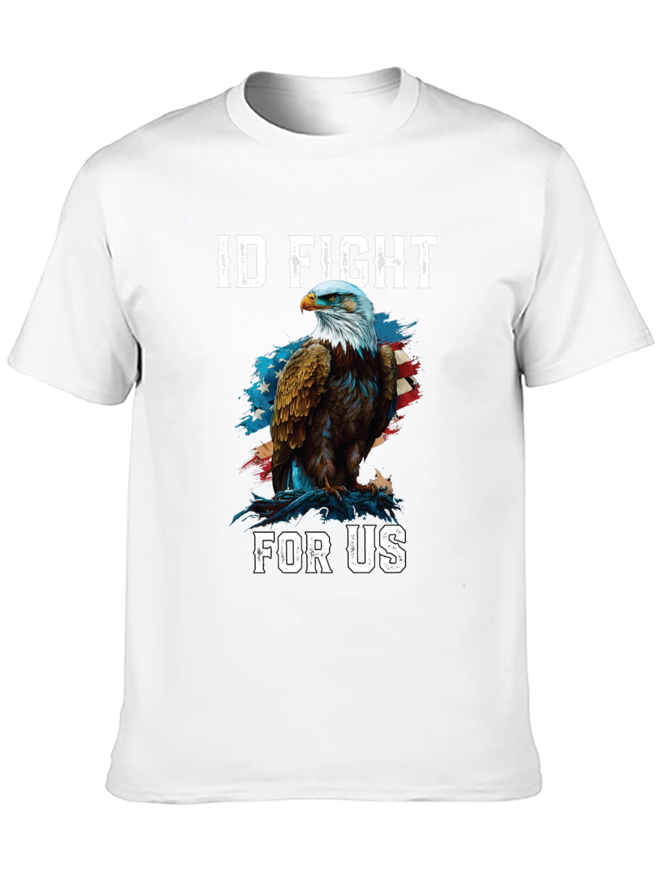 ID Fight For Us Patriotic Eagle T-Shirt