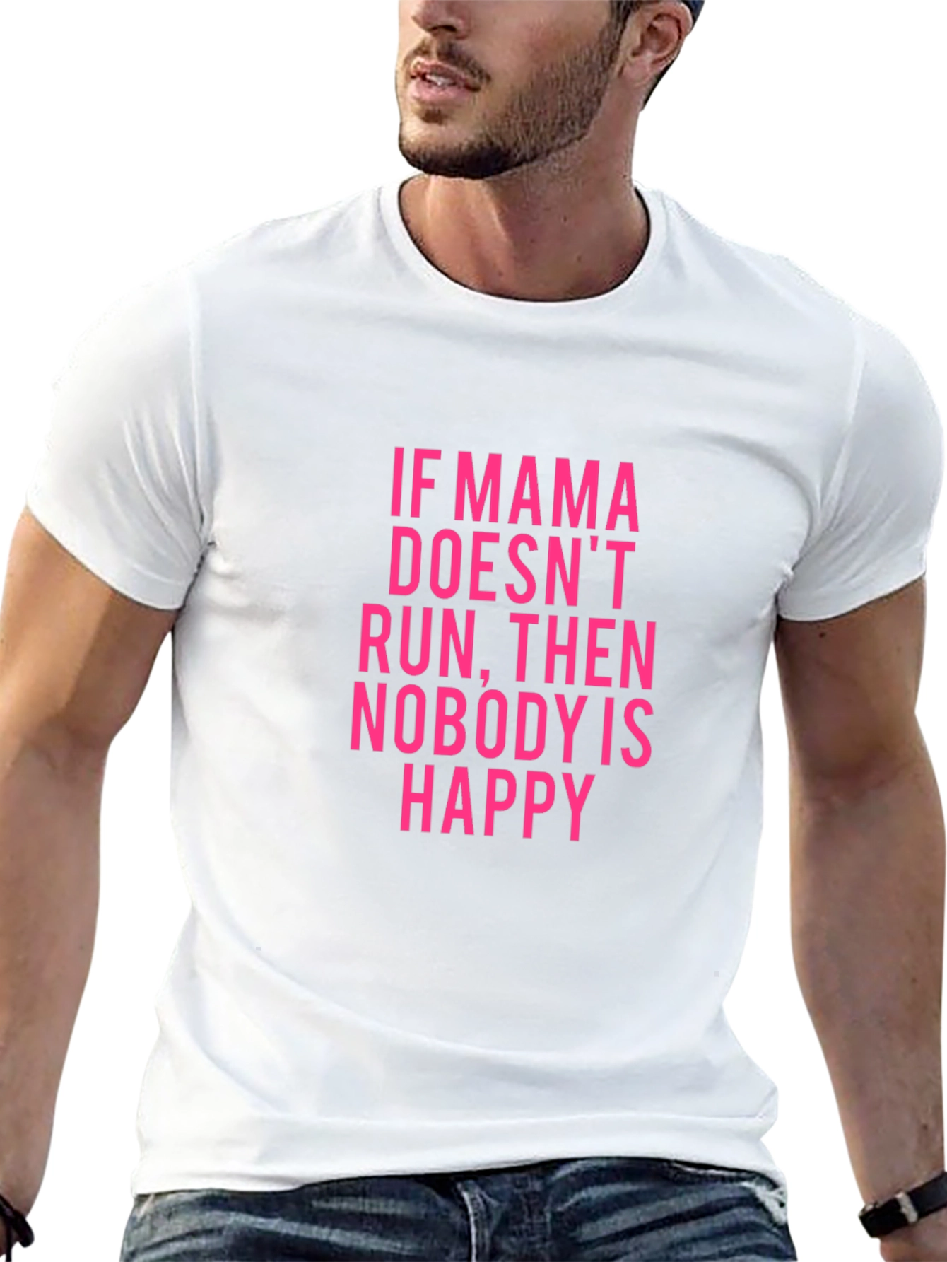 Mama Runs T-Shirt - Funny Mom Tee