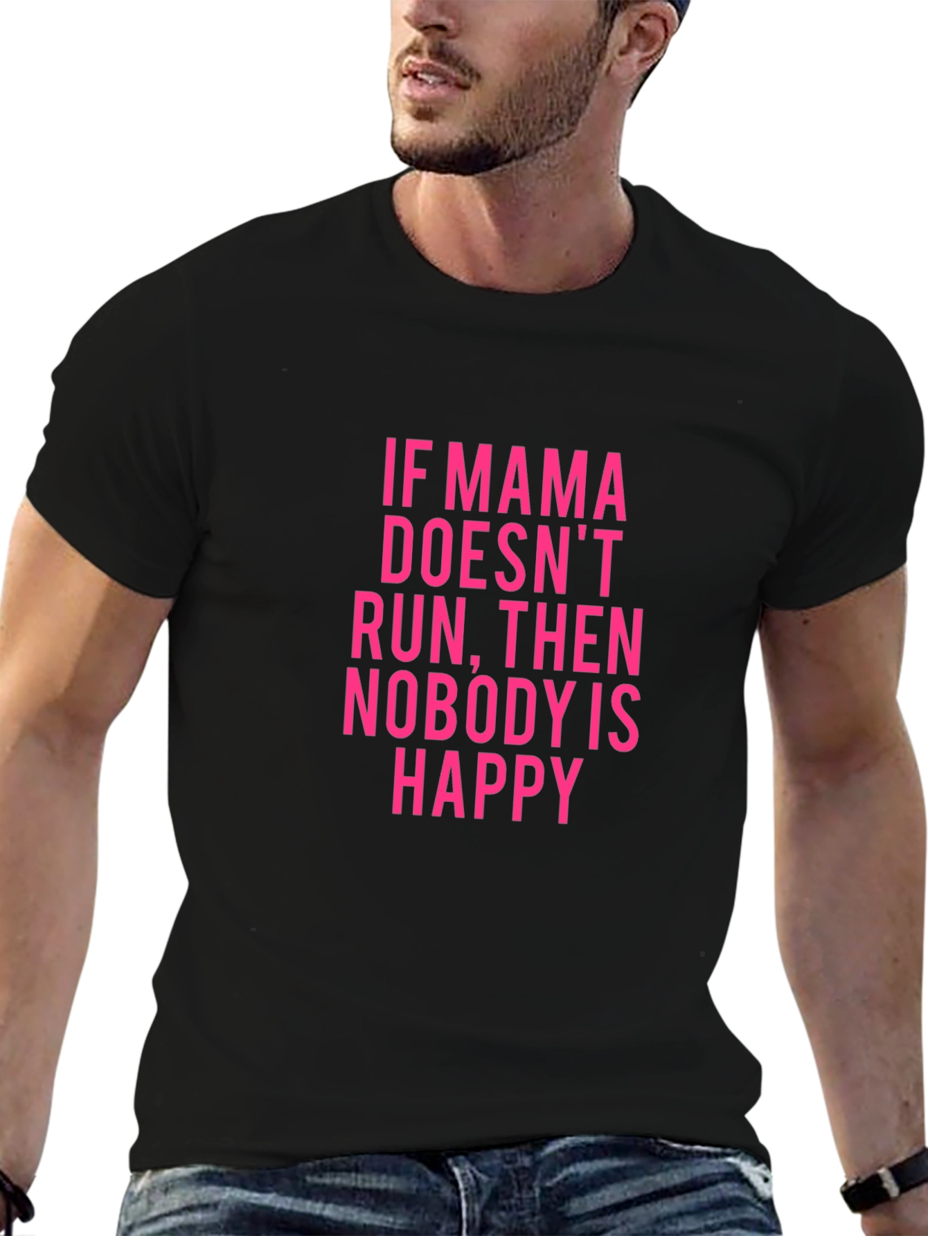 Mama Runs T-Shirt - Funny Mom Tee