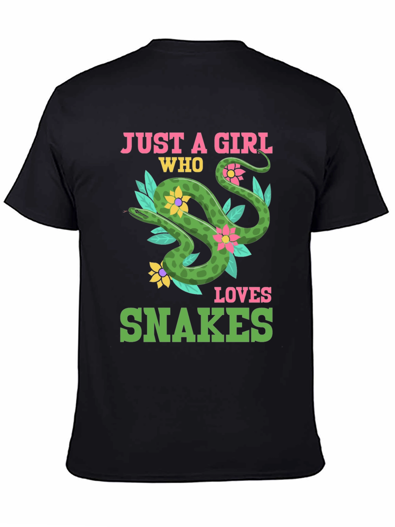 Just A Girl Who Loves Snakes T-Shirt