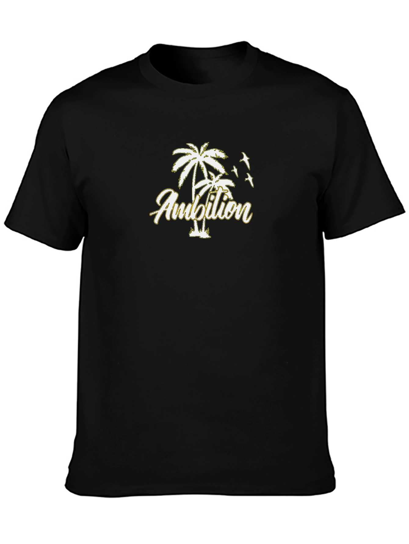 Ambition Graphic Black T-Shirt