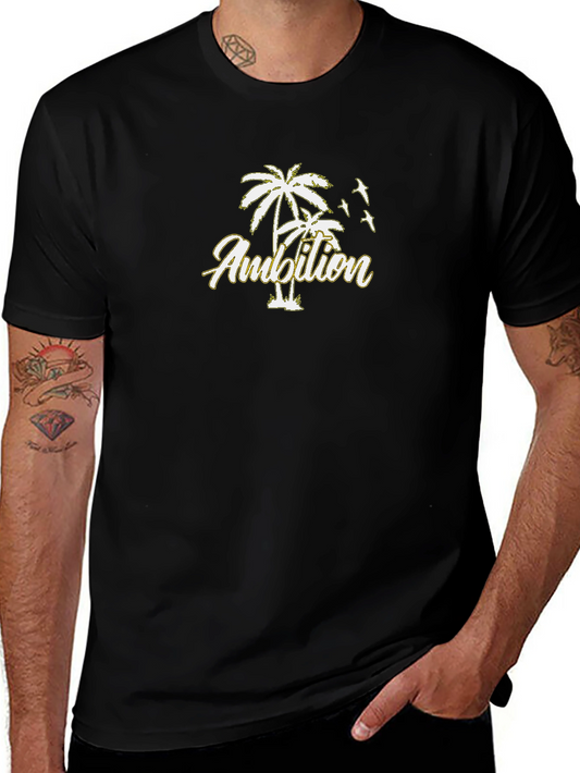 Ambition Graphic Black T-Shirt