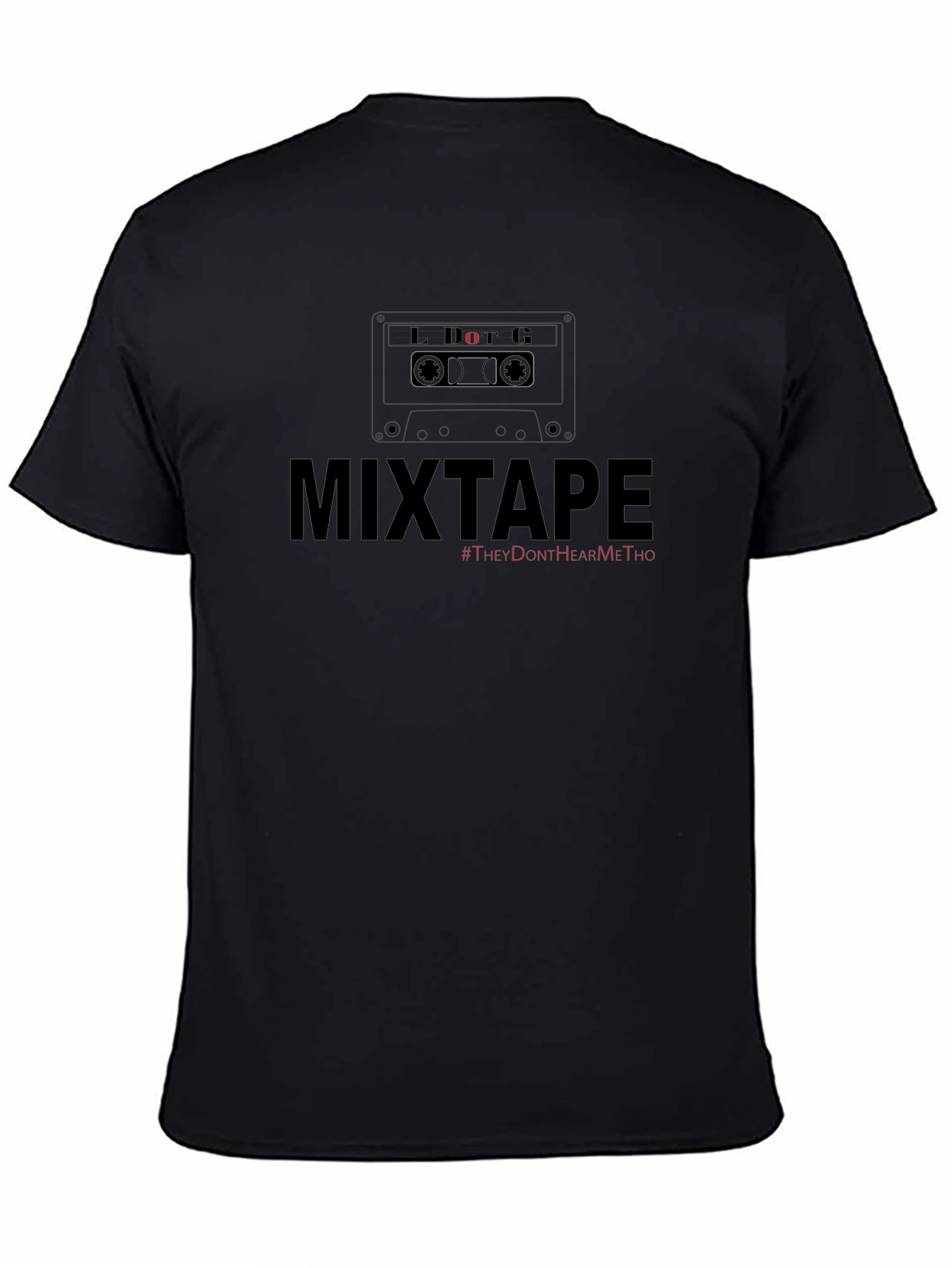 Mixtape Graphic T-Shirt - Trendy Cassette Tape Design