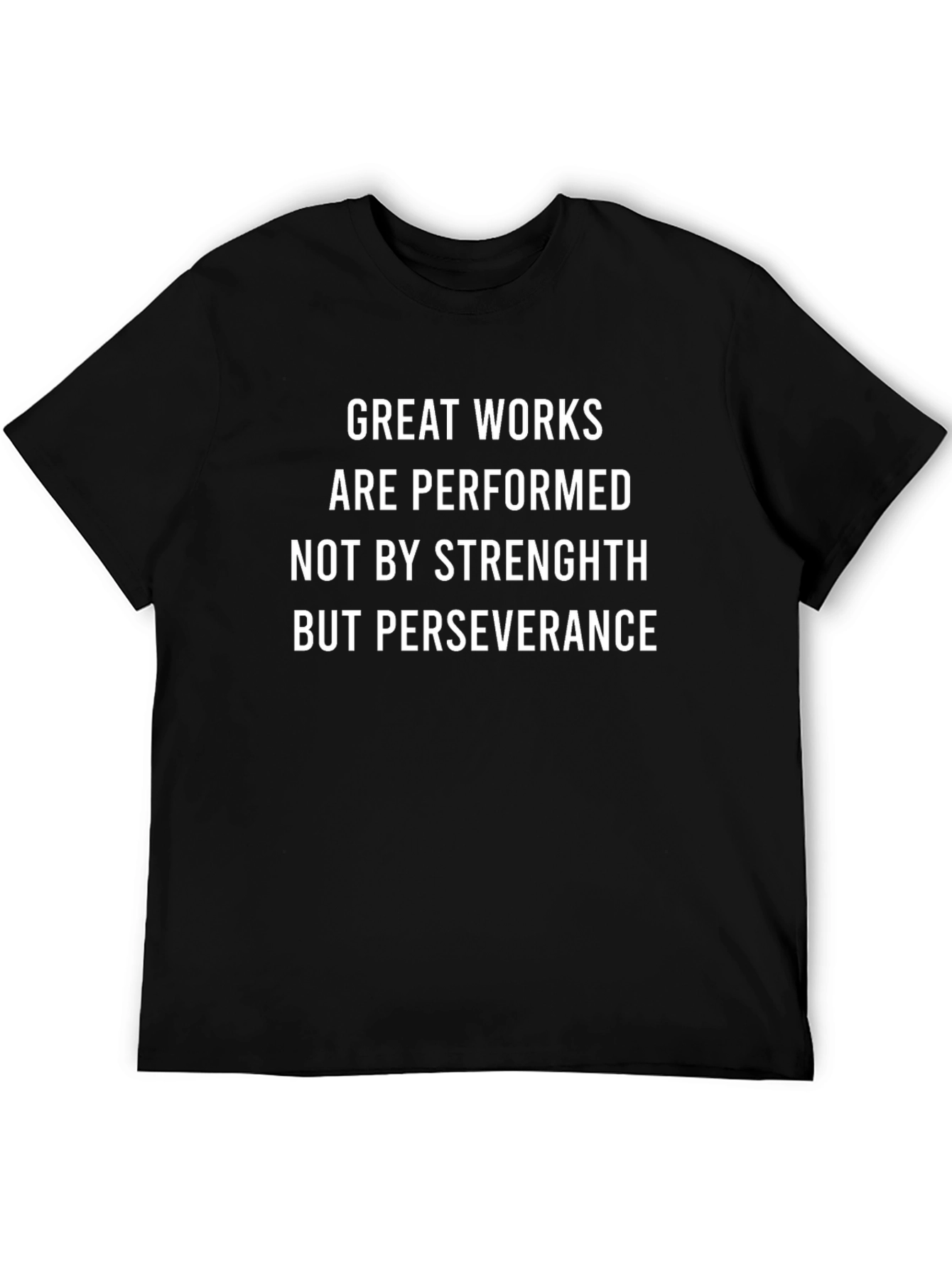 Great Works Perseverance Black T-Shirt