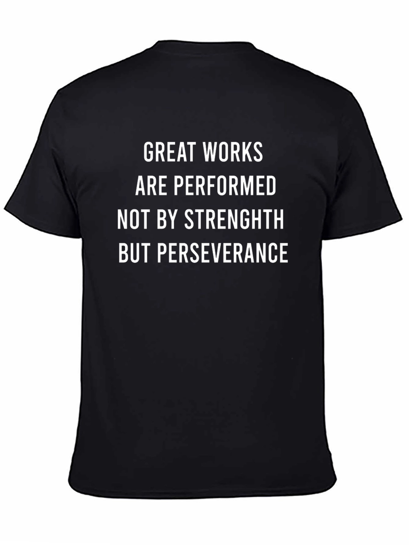 Great Works Perseverance Black T-Shirt
