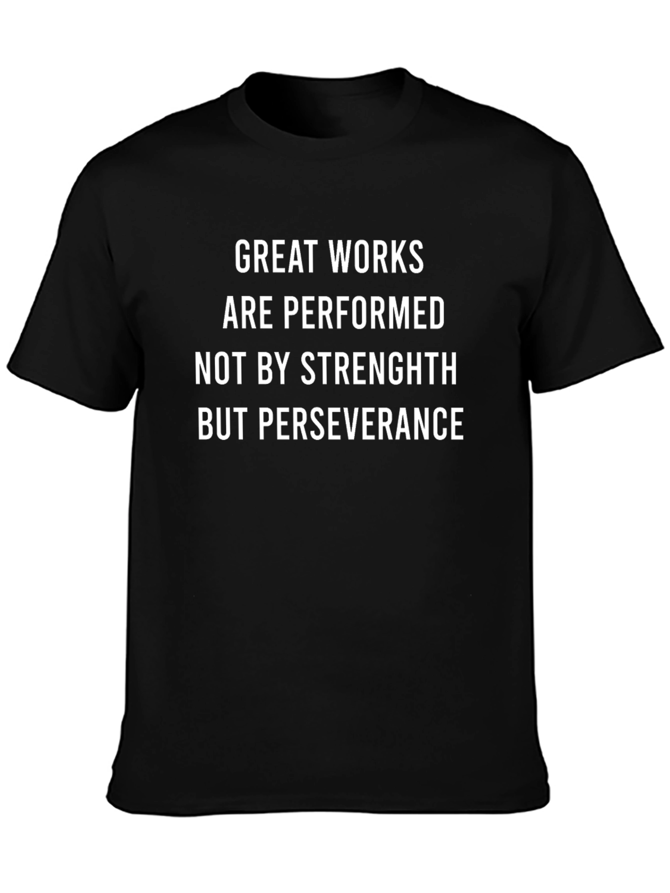 Great Works Perseverance Black T-Shirt