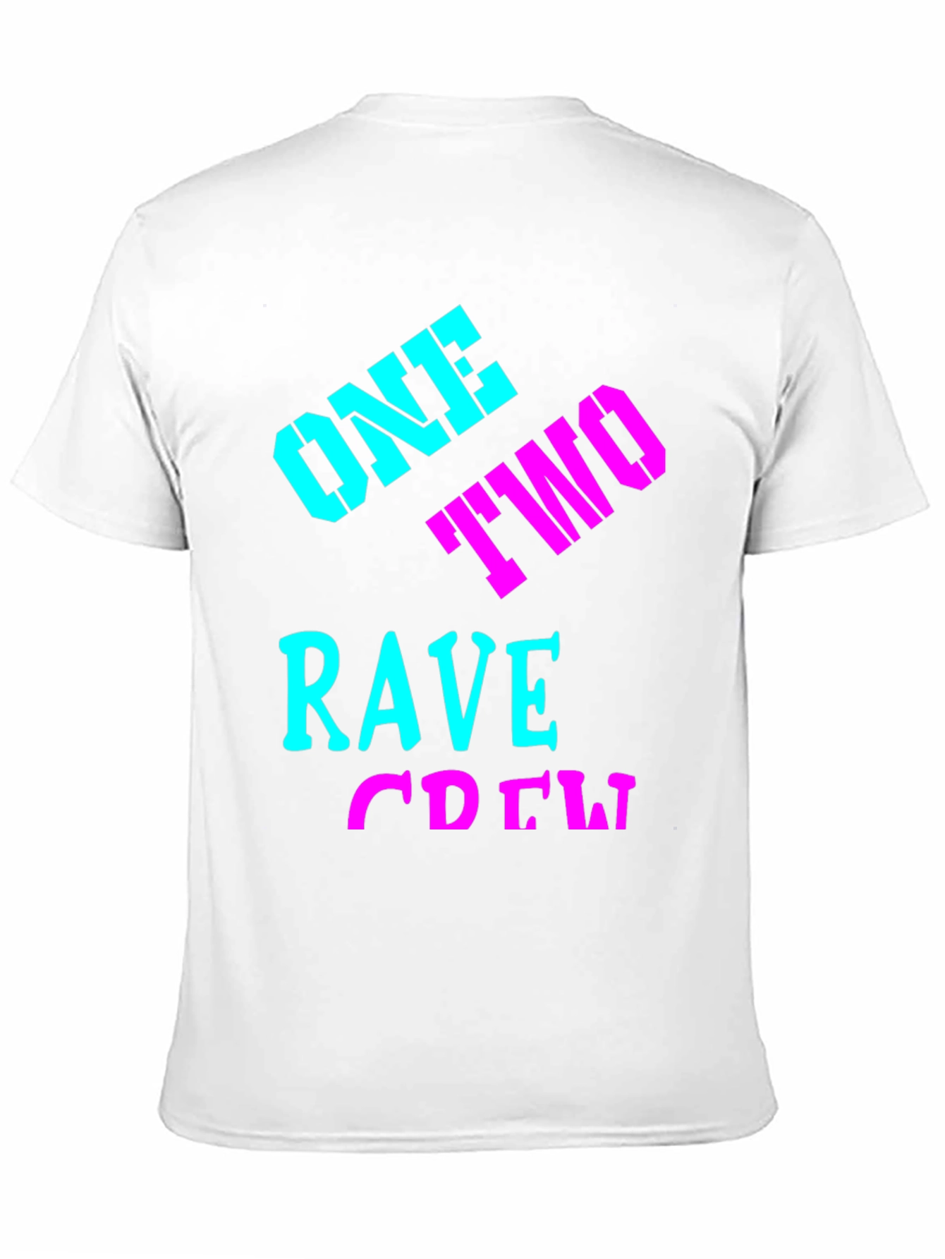 Rave Crew Black Graphic Tee