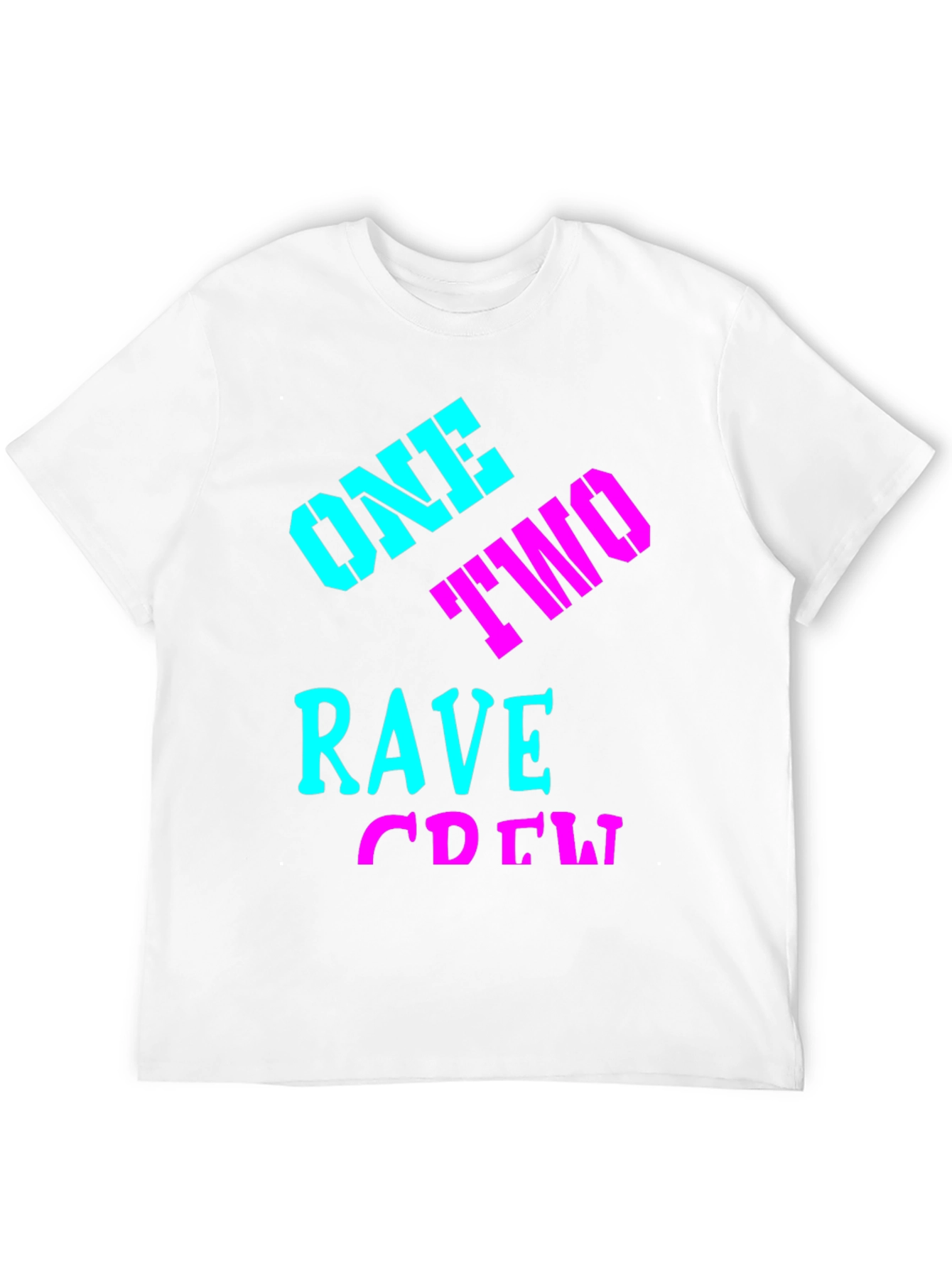 Rave Crew Black Graphic Tee