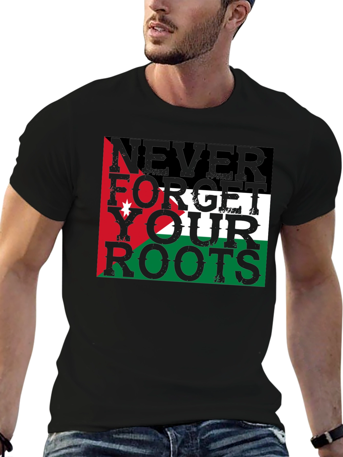 Jordan Roots T-Shirt - Never Forget