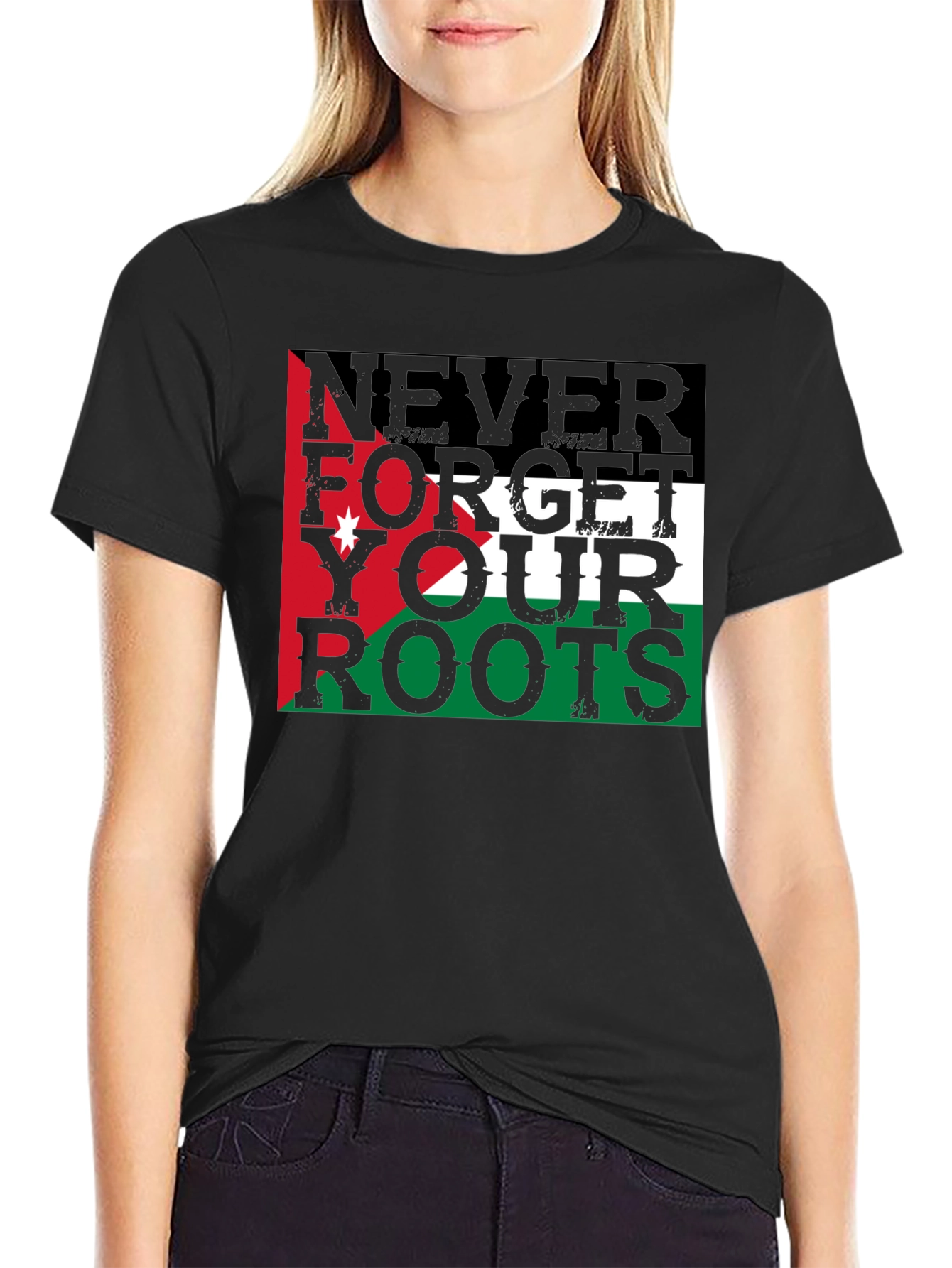 Jordan Roots T-Shirt - Never Forget