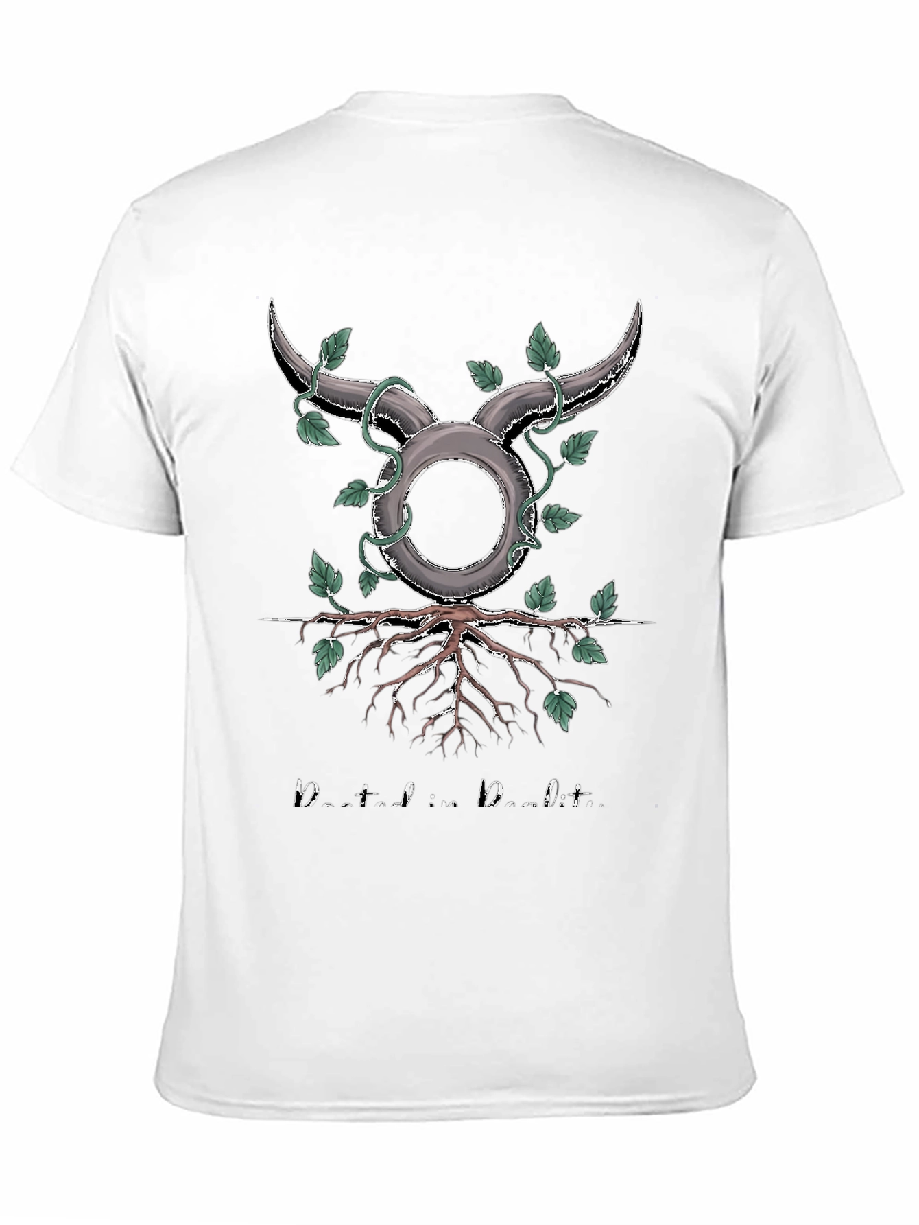 Taurus Zodiac Rooted T-Shirt