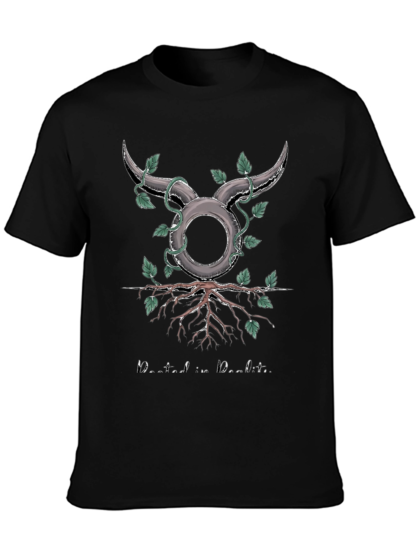 Taurus Zodiac Rooted T-Shirt