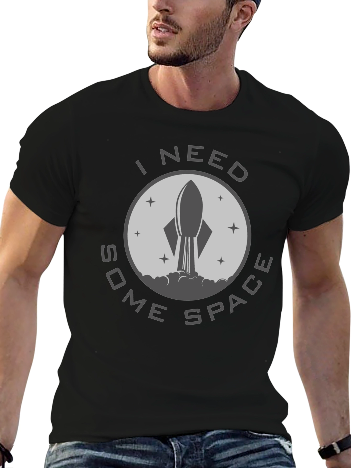 I Need Some Space T-Shirt - Rocket Graphic Tee
