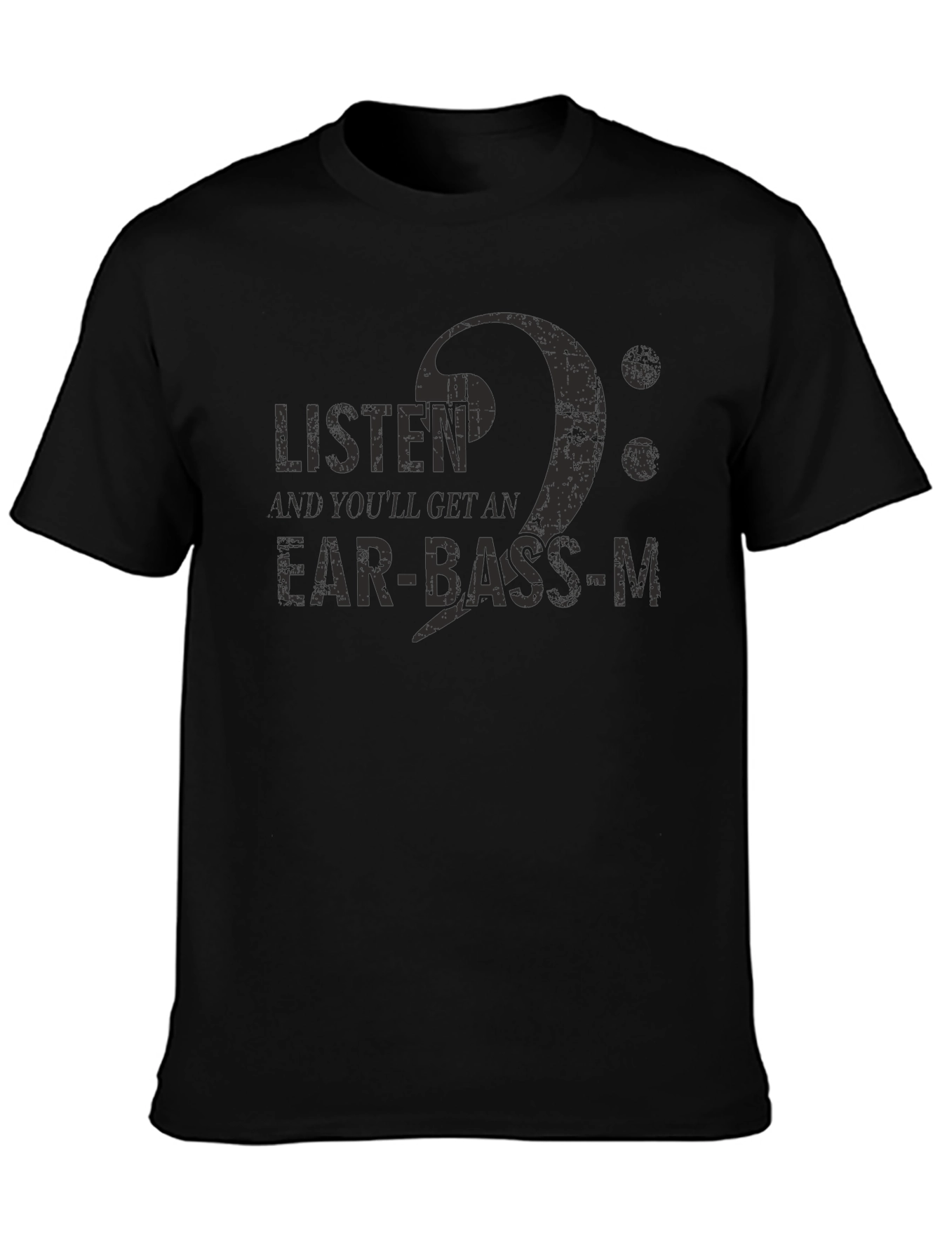 Ear-Bass-M Graphic Tee - Musician T-Shirt