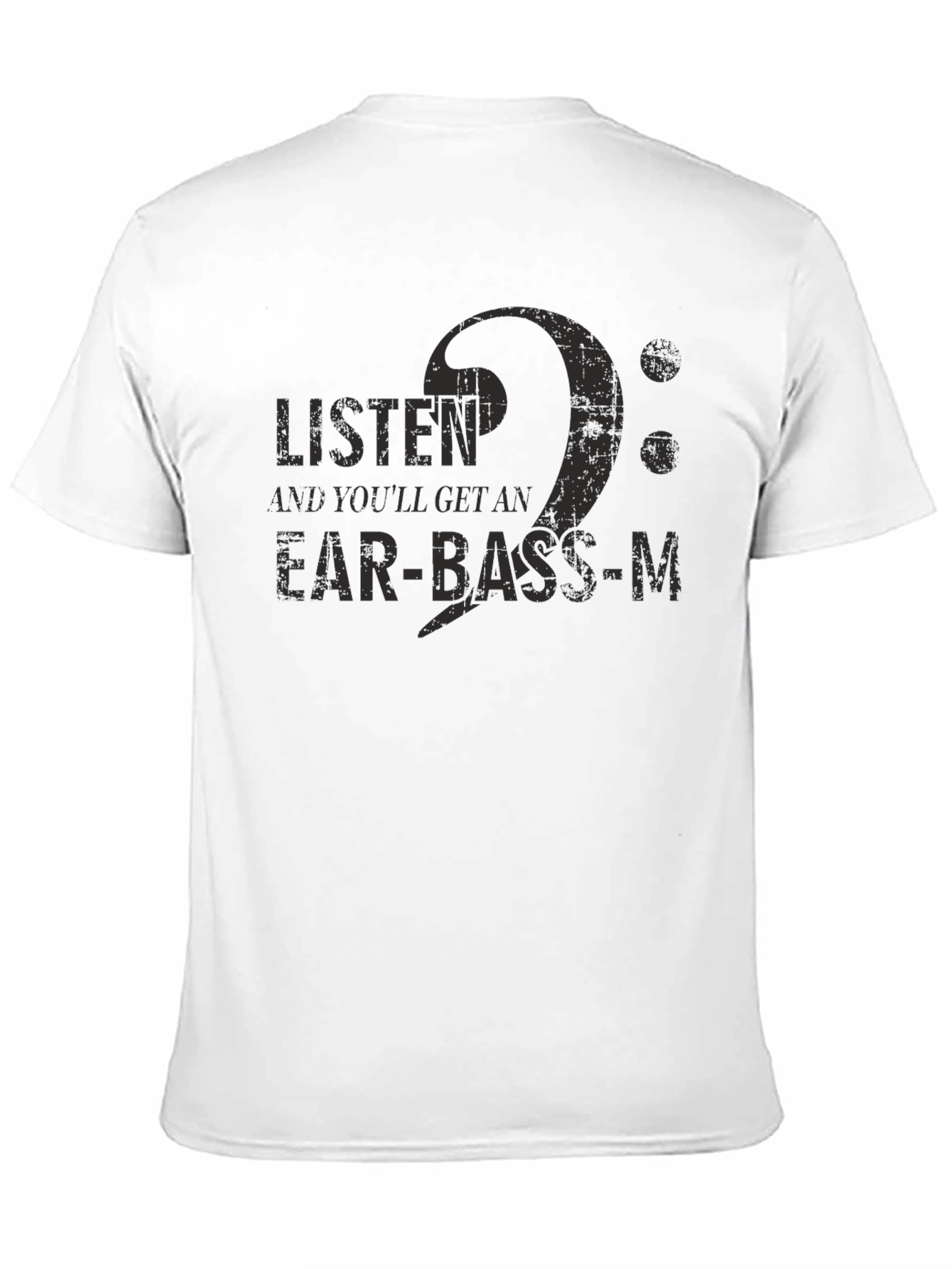 Ear-Bass-M Graphic Tee - Musician T-Shirt