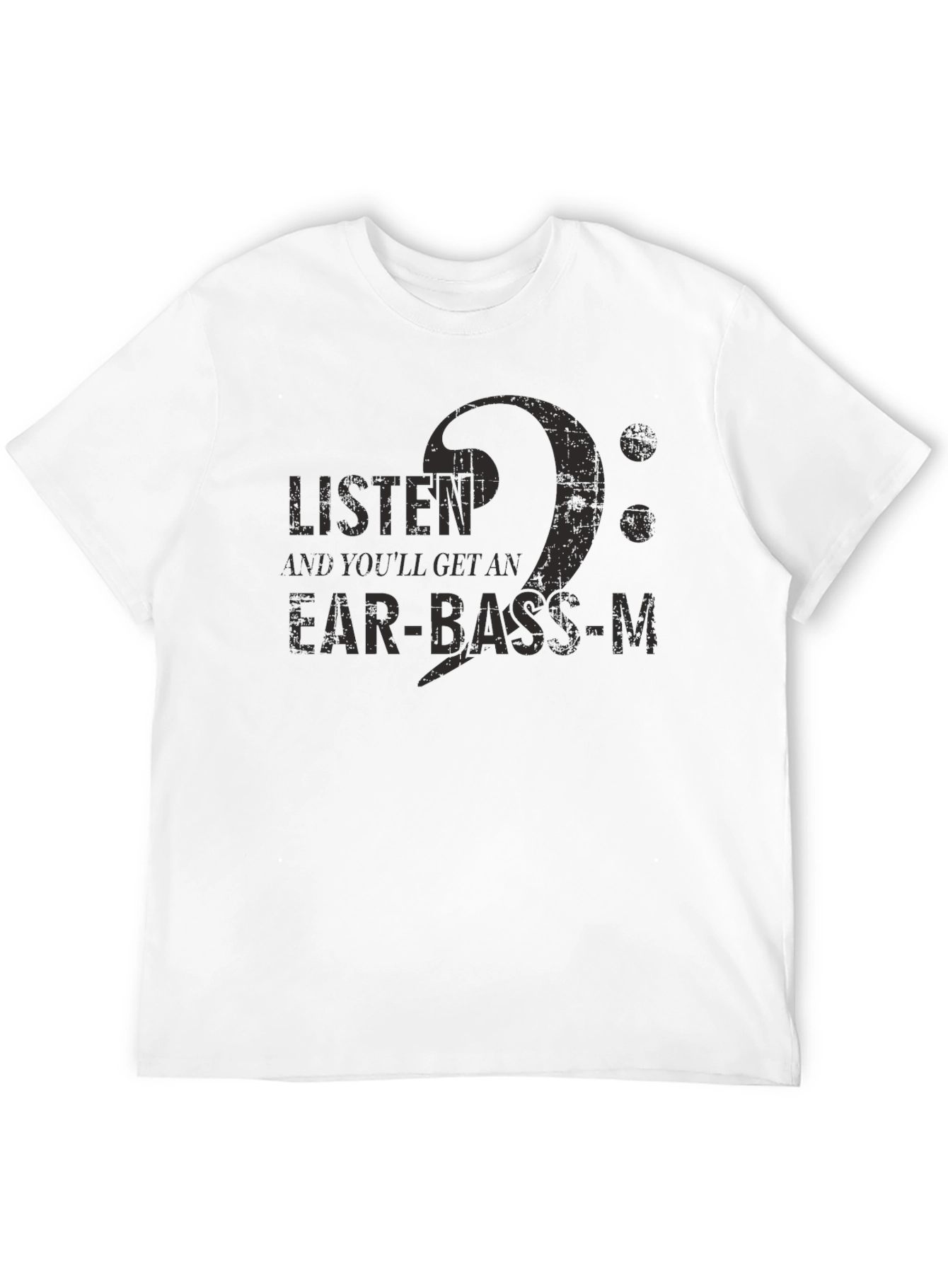 Ear-Bass-M Graphic Tee - Musician T-Shirt