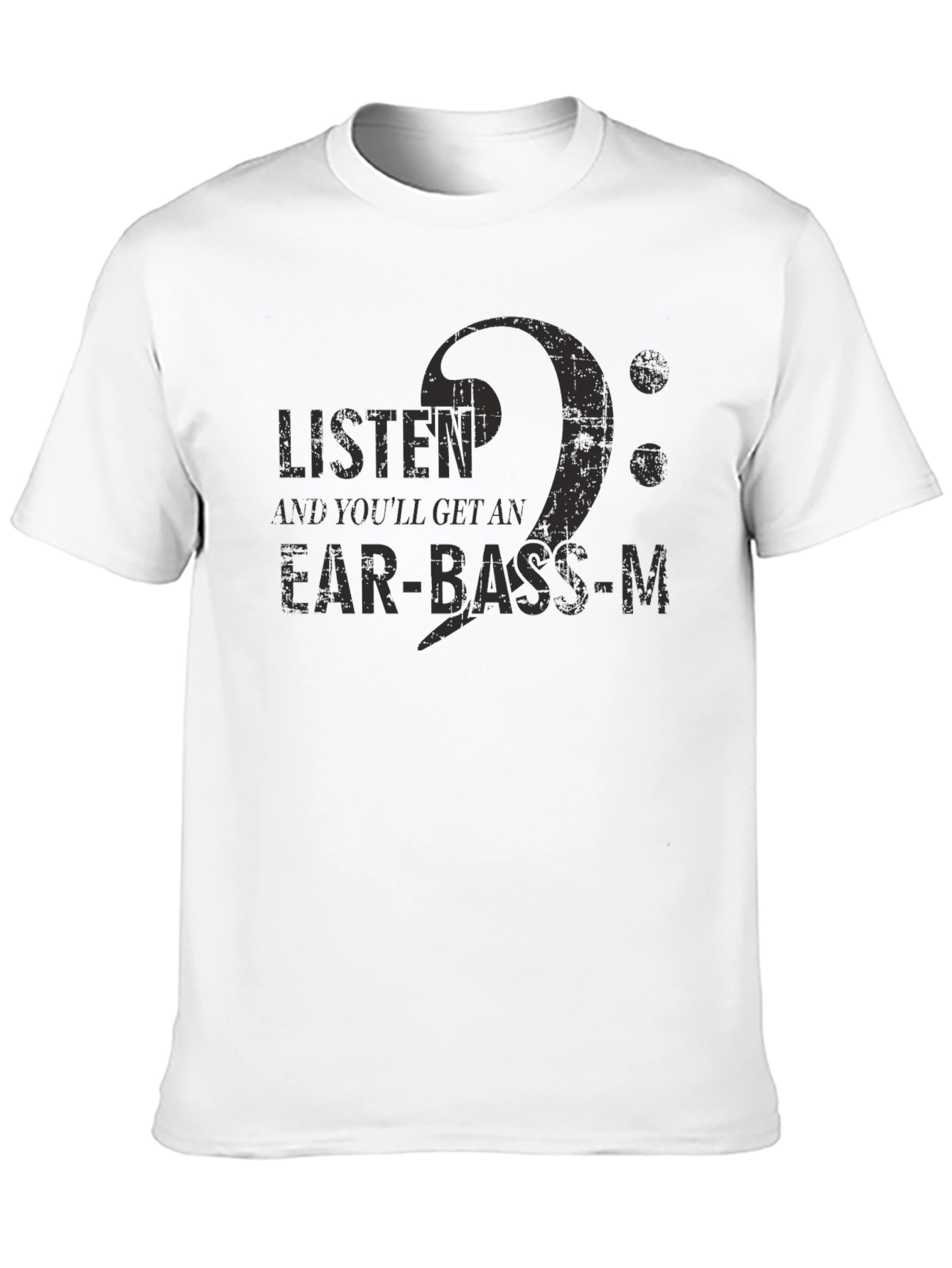 Ear-Bass-M Graphic Tee - Musician T-Shirt