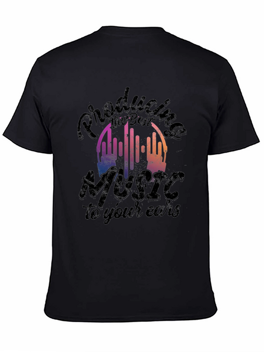 Producing the Best Music Black T-Shirt