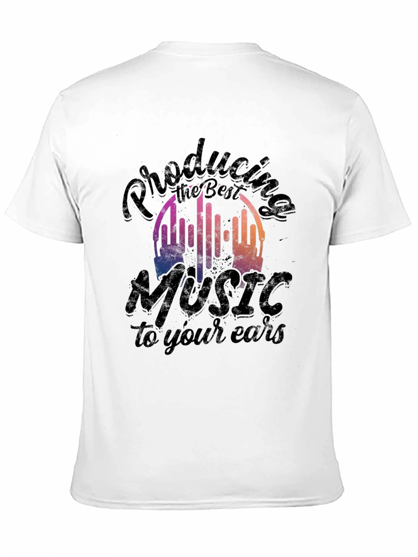 Producing the Best Music Black T-Shirt