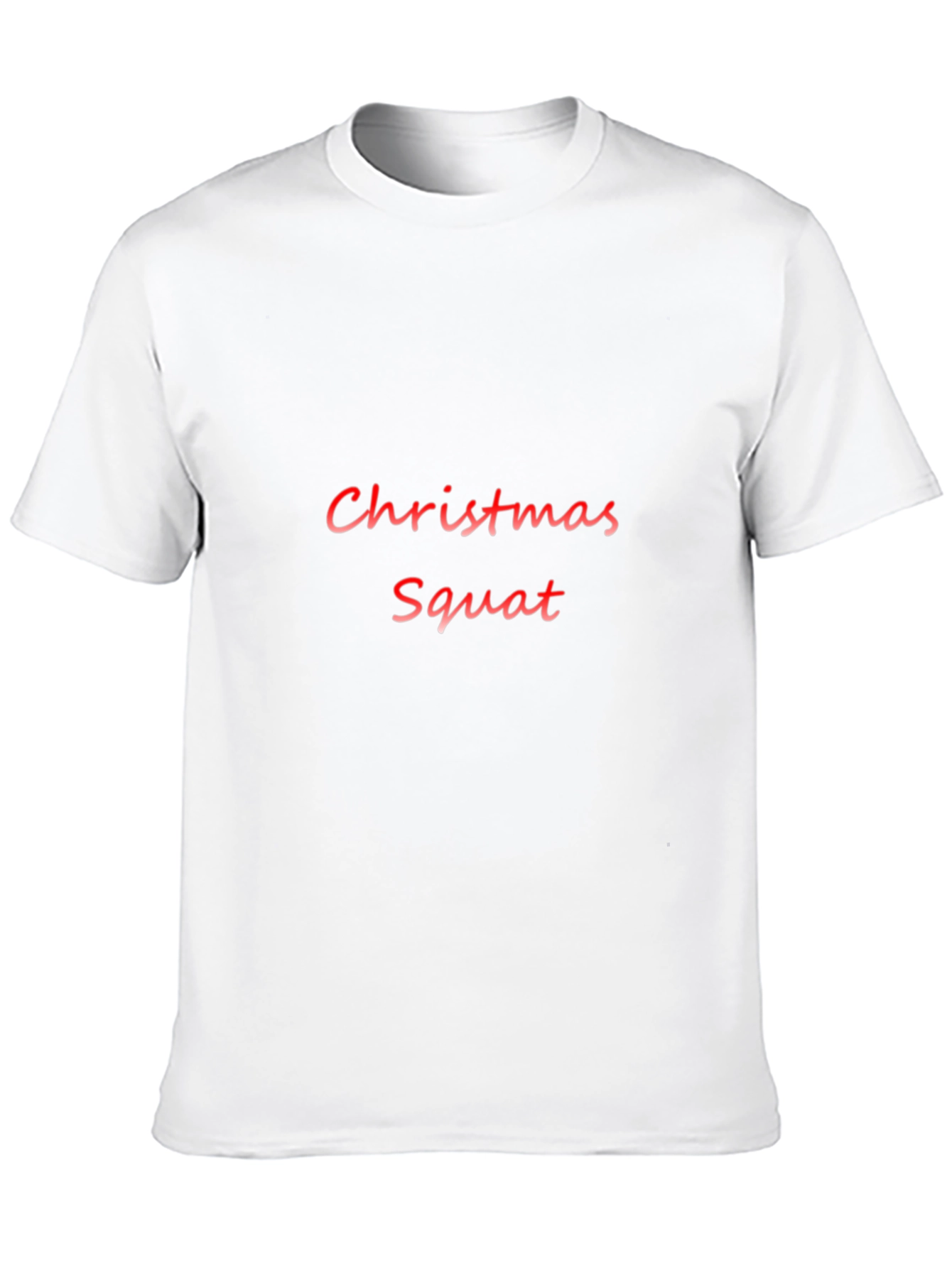 Christmas Squat Black T-Shirt