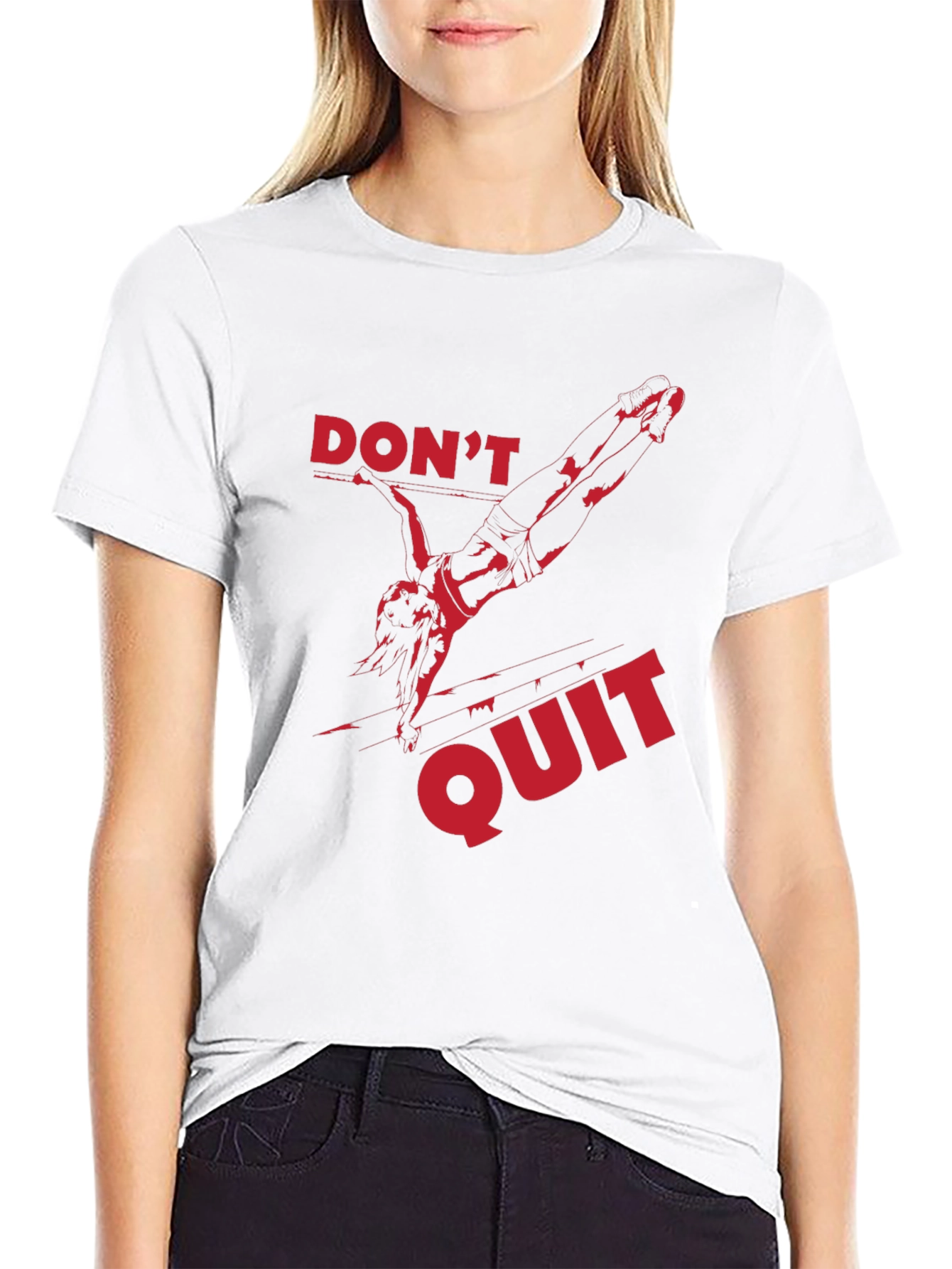 Dont Quit Graphic Tee - Black
