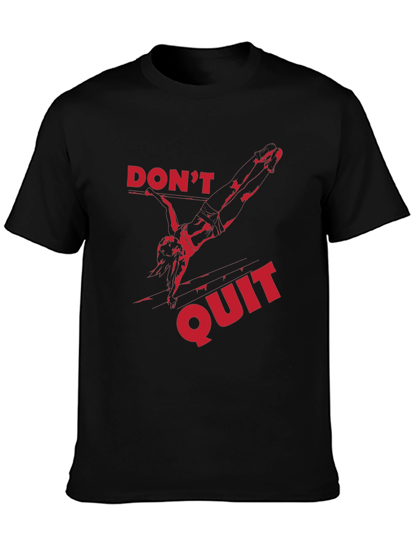 Dont Quit Graphic Tee - Black