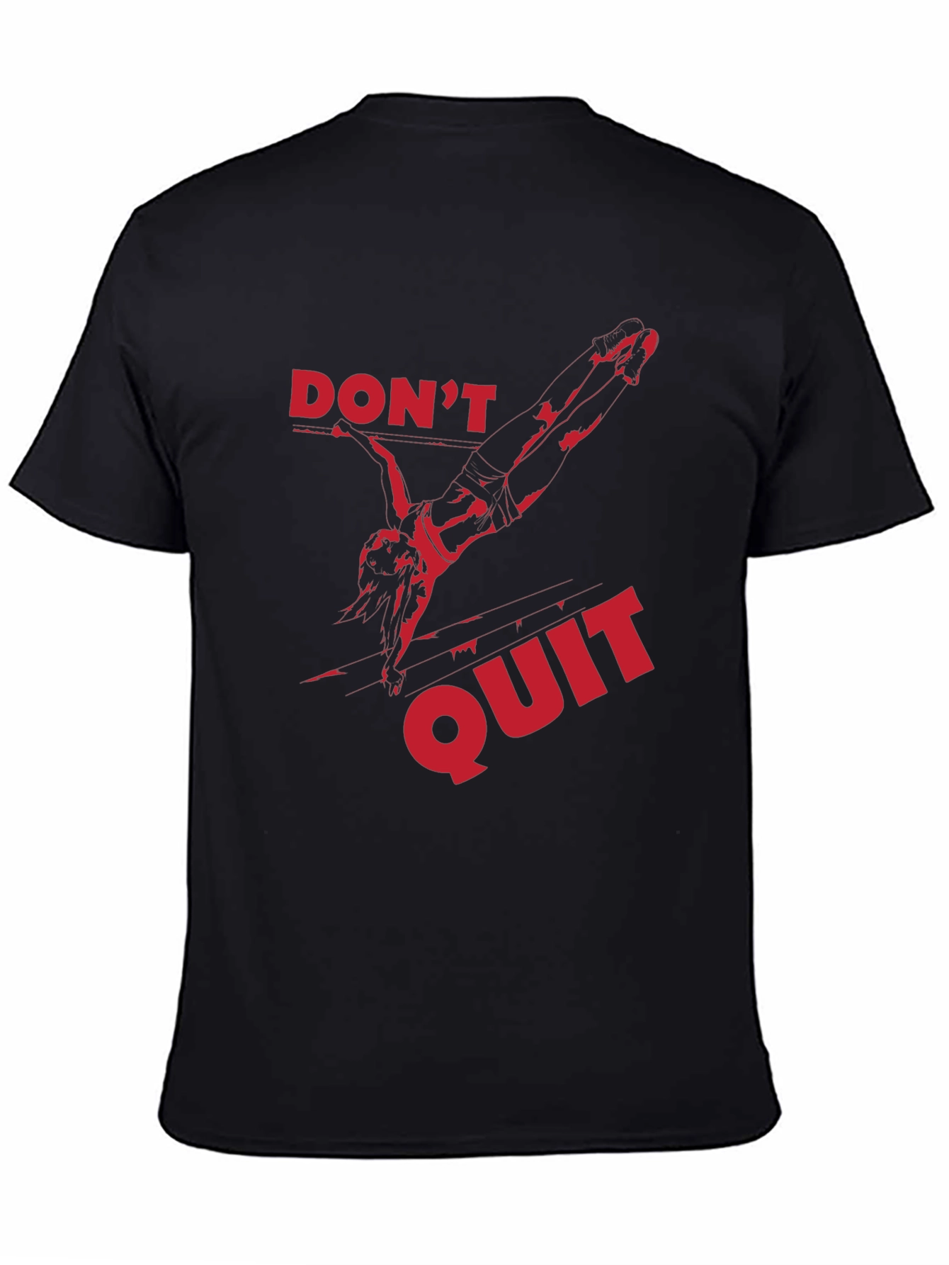 Dont Quit Graphic Tee - Black