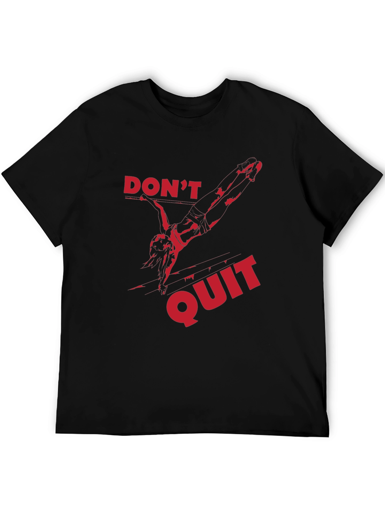 Dont Quit Graphic Tee - Black