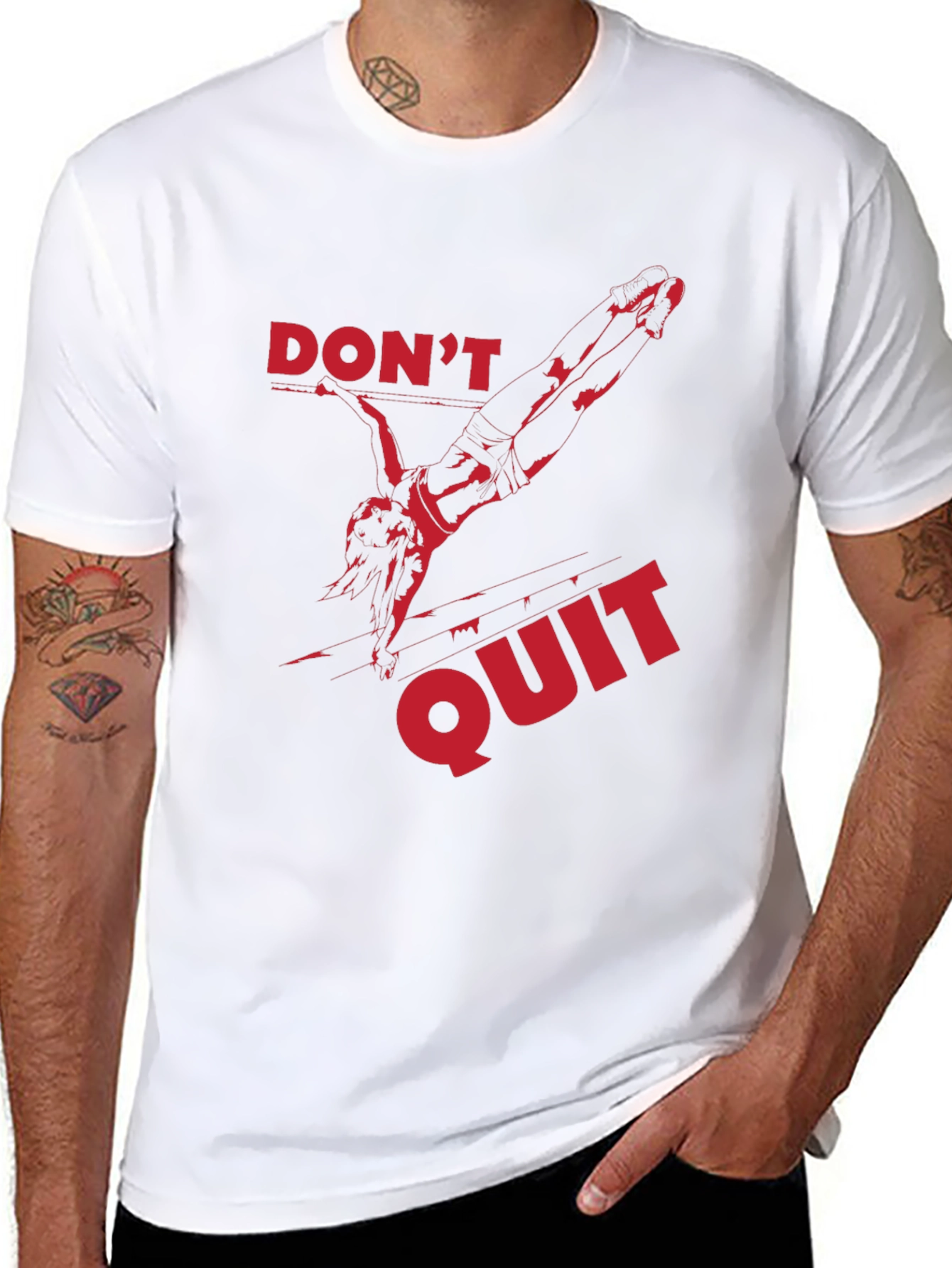 Dont Quit Graphic Tee - Black