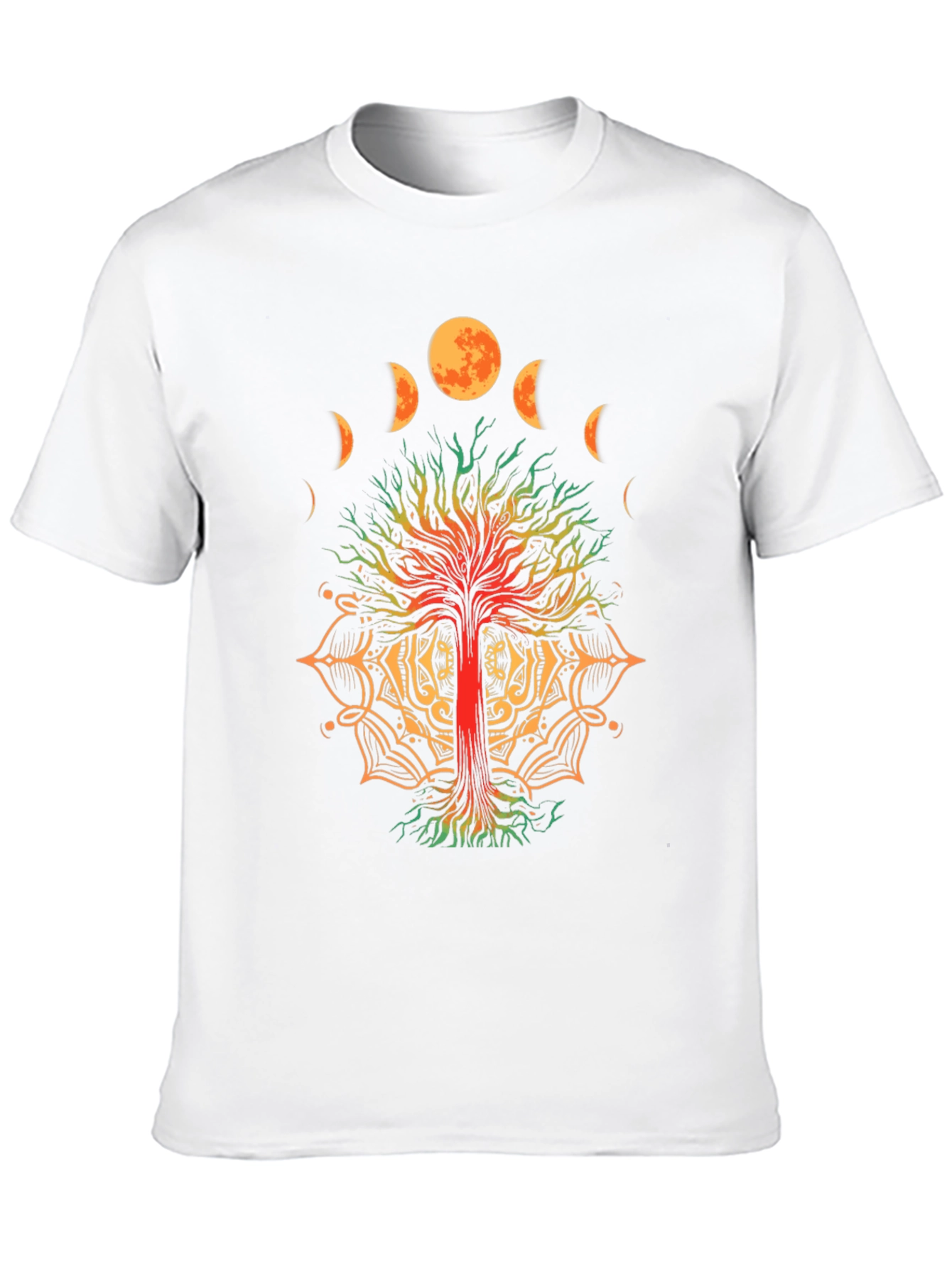 Tree of Life Moon Phases T-Shirt