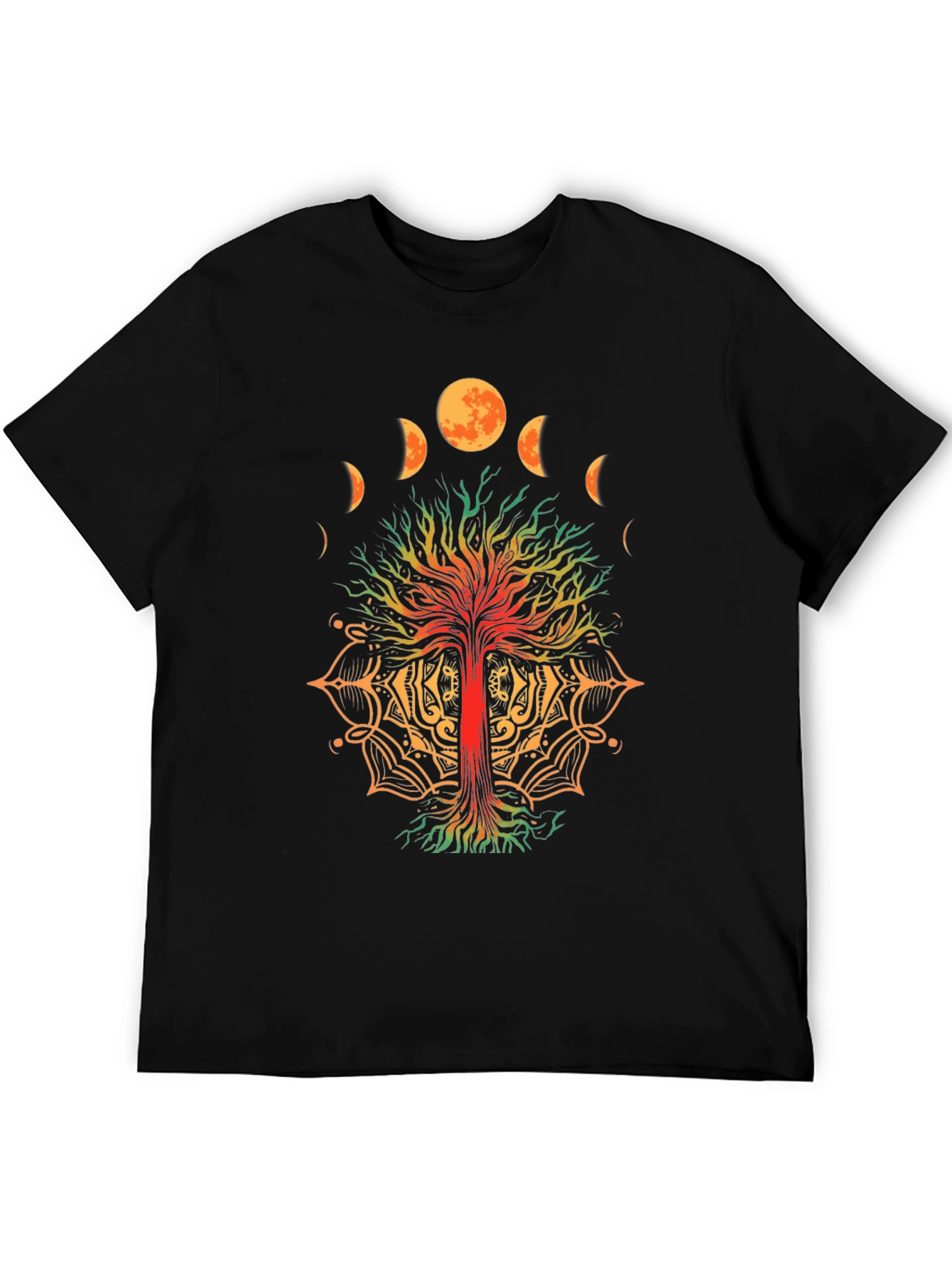 Tree of Life Moon Phases T-Shirt