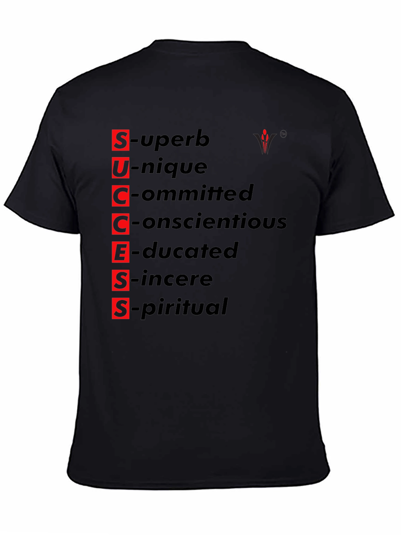 Success Definition Graphic Tee - Black