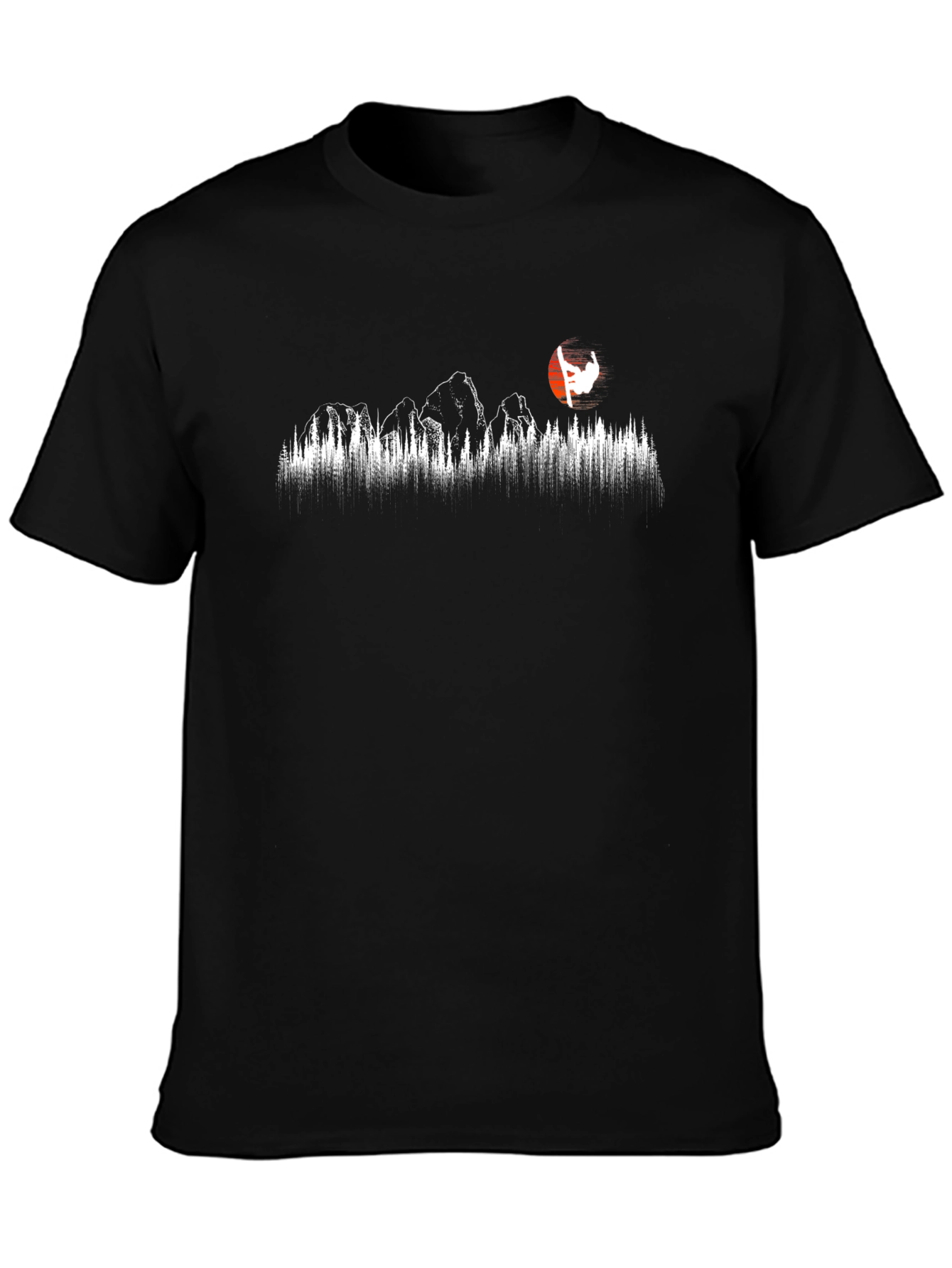 Mountain Sunset Graphic Tee - Stylish Comfort