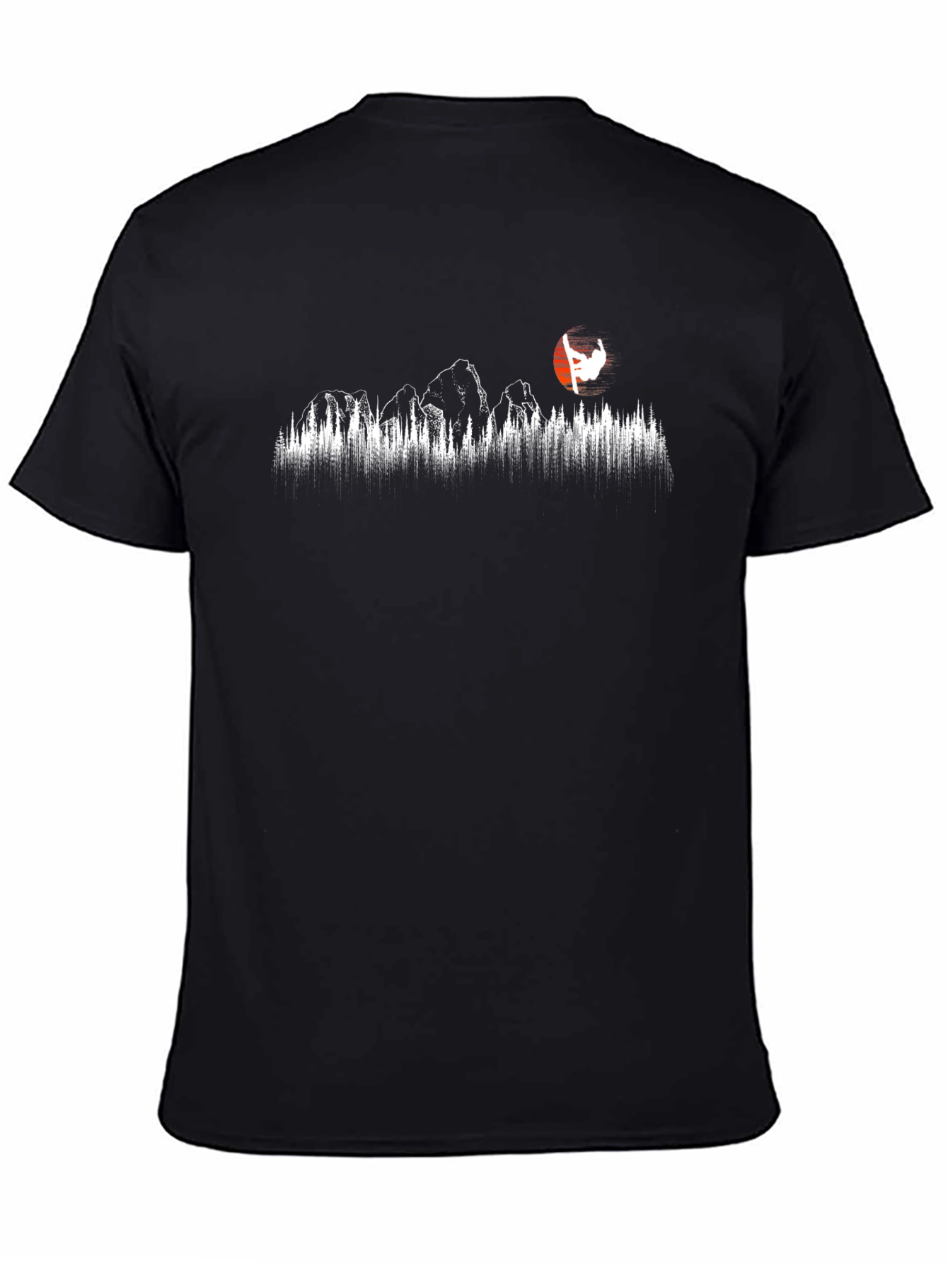 Mountain Sunset Graphic Tee - Stylish Comfort
