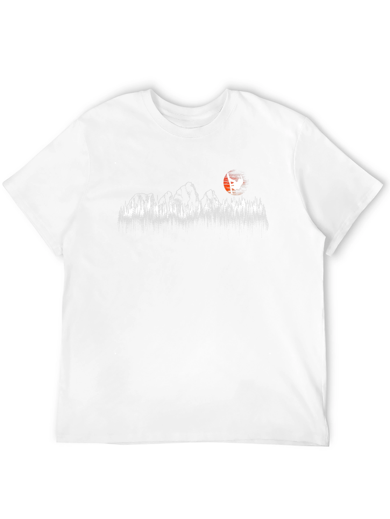 Mountain Sunset Graphic Tee - Stylish Comfort