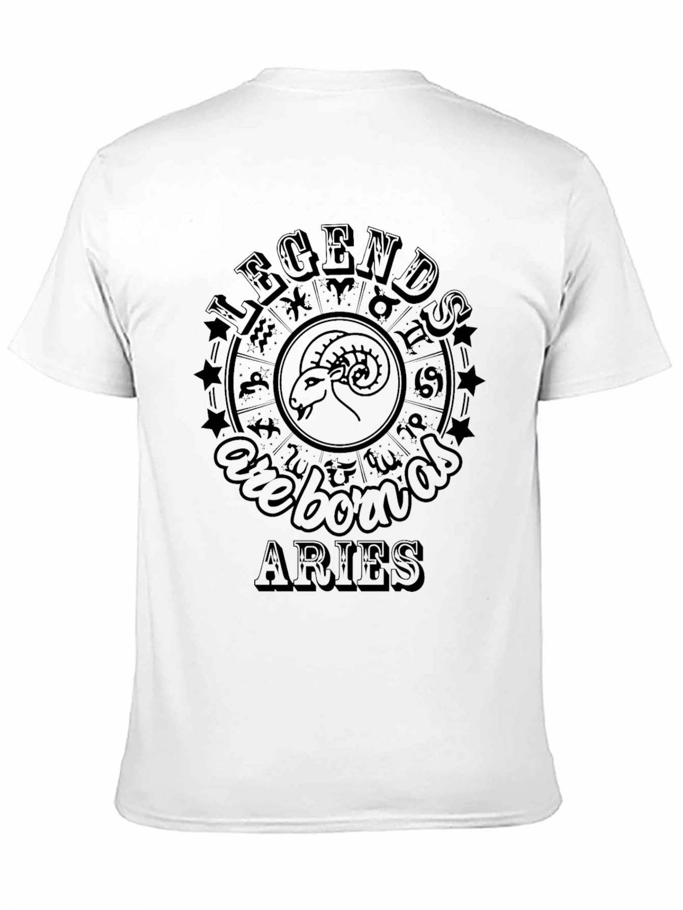 Aries Zodiac Legend T-Shirt